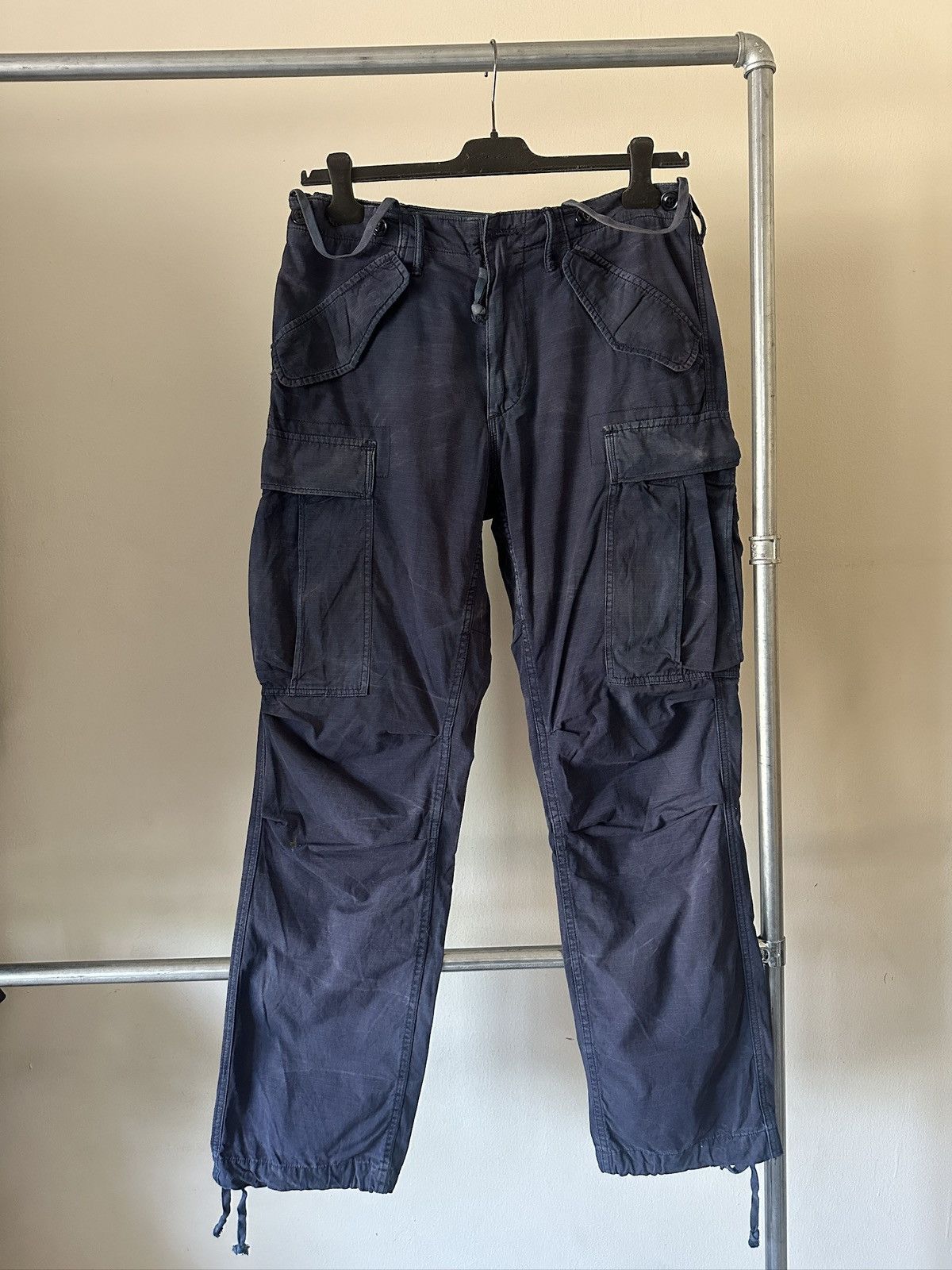 Polo Ralph Lauren 2000s Polo Ralph Lauren Military Ripstop Faded Cargo Pant Size US 32 / EU 48 - 1 Thumbnail