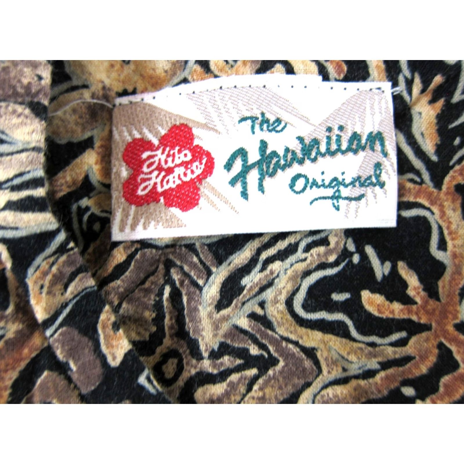 Hilo Hattie VINTAGE Hilo Hattie Dress Hawaiian Floral Rayon Midi Tank Dress Brown Black Medium Size M / US 6-8 / IT 42-44 - 3 Thumbnail