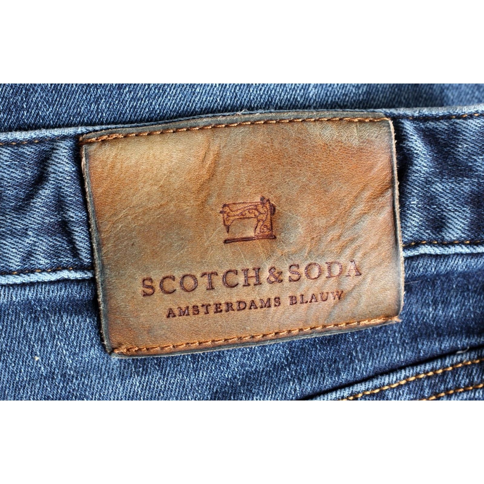 Scotch & Soda SCOTCH & SODA RALSTON Jeans Men Skinny 29/34 Blue Size US 29 - 3 Thumbnail