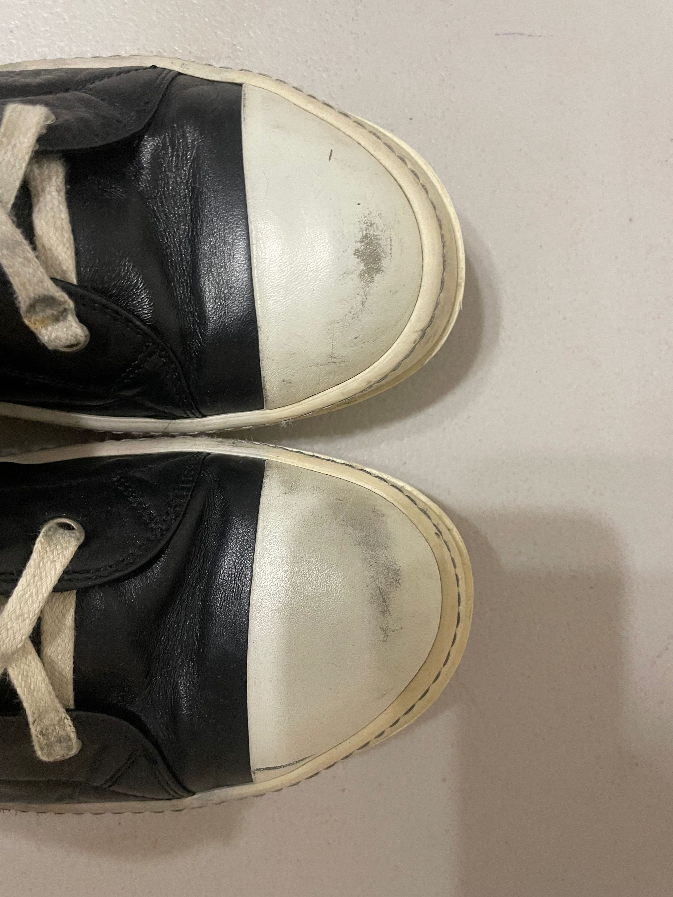 Rick Owens Leather Ramones Size US 6 / EU 39 - 6 Thumbnail