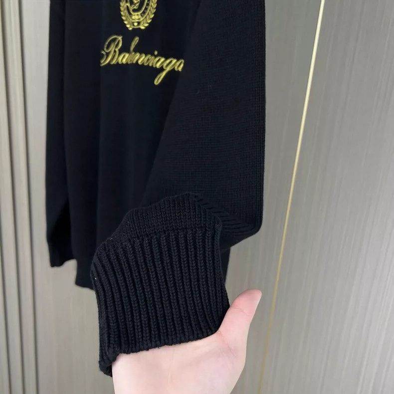 Balenciaga Balenciaga Cupid embroidered alphabet sweater Size US S / EU 44-46 / 1 - 5 Thumbnail