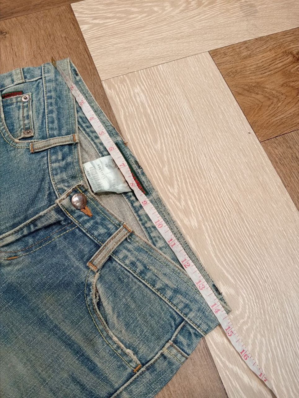 Katharine Hamnett London KATHARINE HAMNETT LONDON FLARED DENIM PANTS - SIZE S Size 29" - 11 Thumbnail