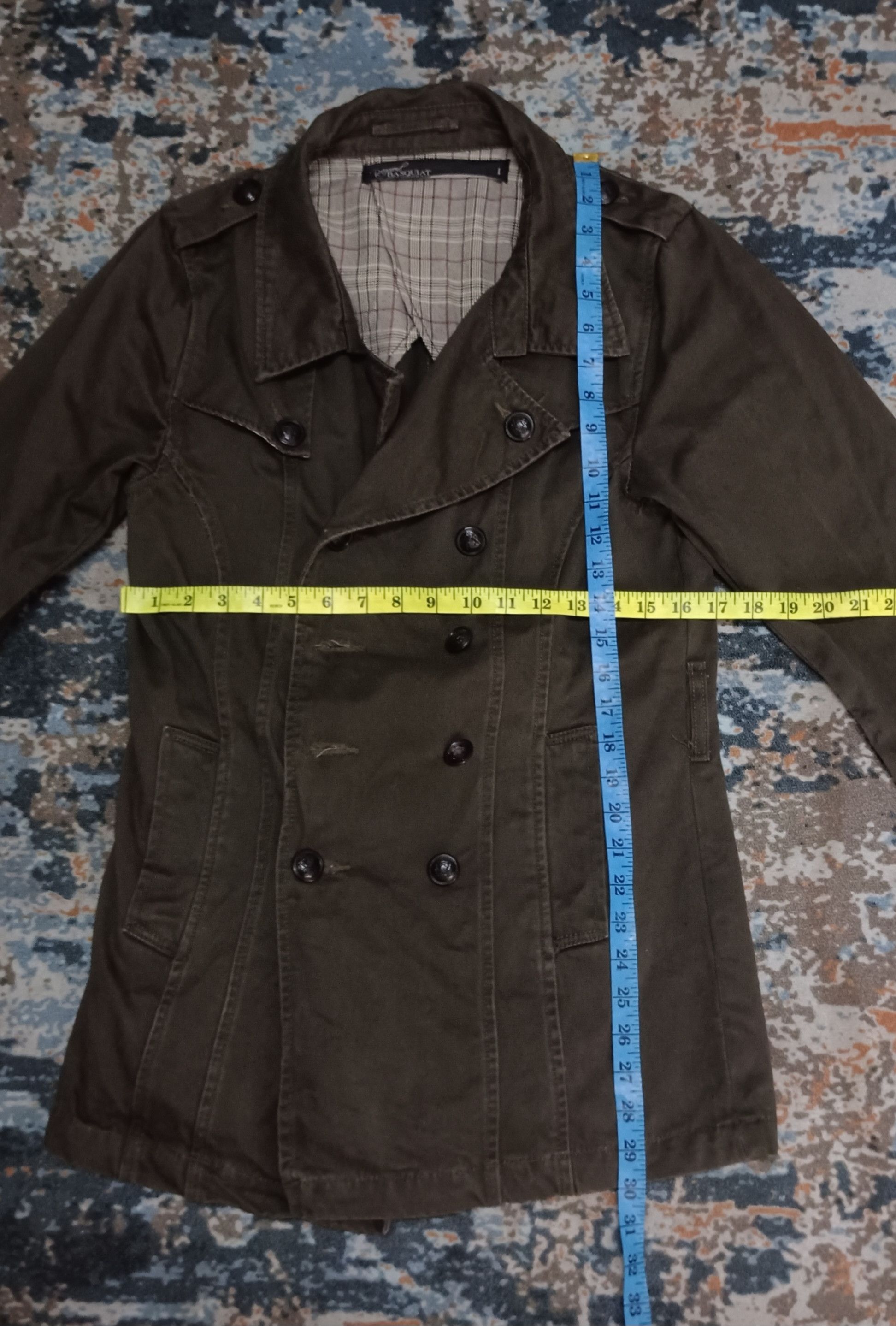 Jean-Michel Basquiat Vintage💥Basquiat Double Collar jacket Size US S / EU 44-46 / 1 - 21 Thumbnail