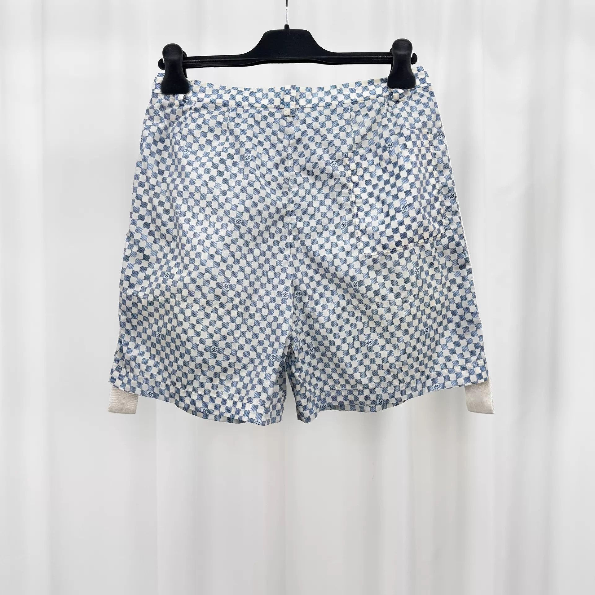 Louis Vuitton LV 24ss Plaid Webbing Shorts 40 99N 7800 KL10873 Size 28" / US 6 / IT 42 - 2 Thumbnail