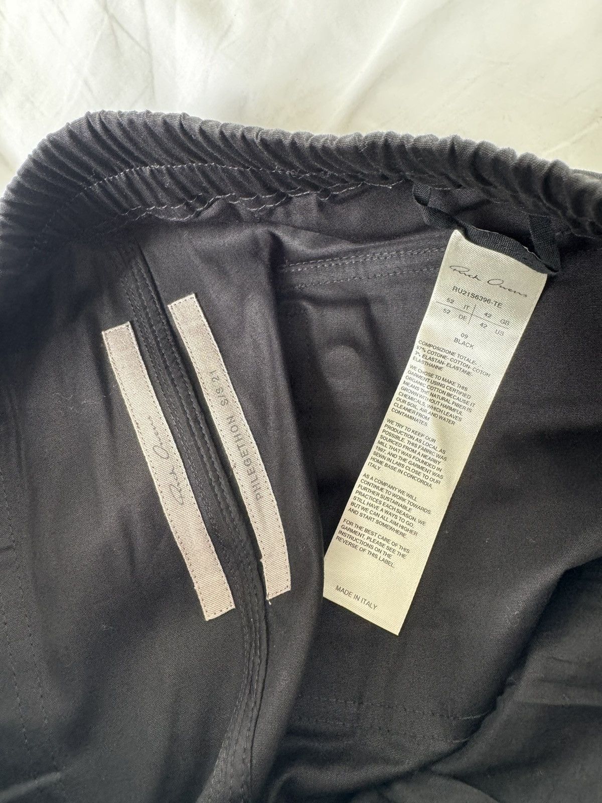 Rick Owens Rick Owens Mastodon cotton-blend cargo trousers Size US 36 / EU 52 - 3 Thumbnail