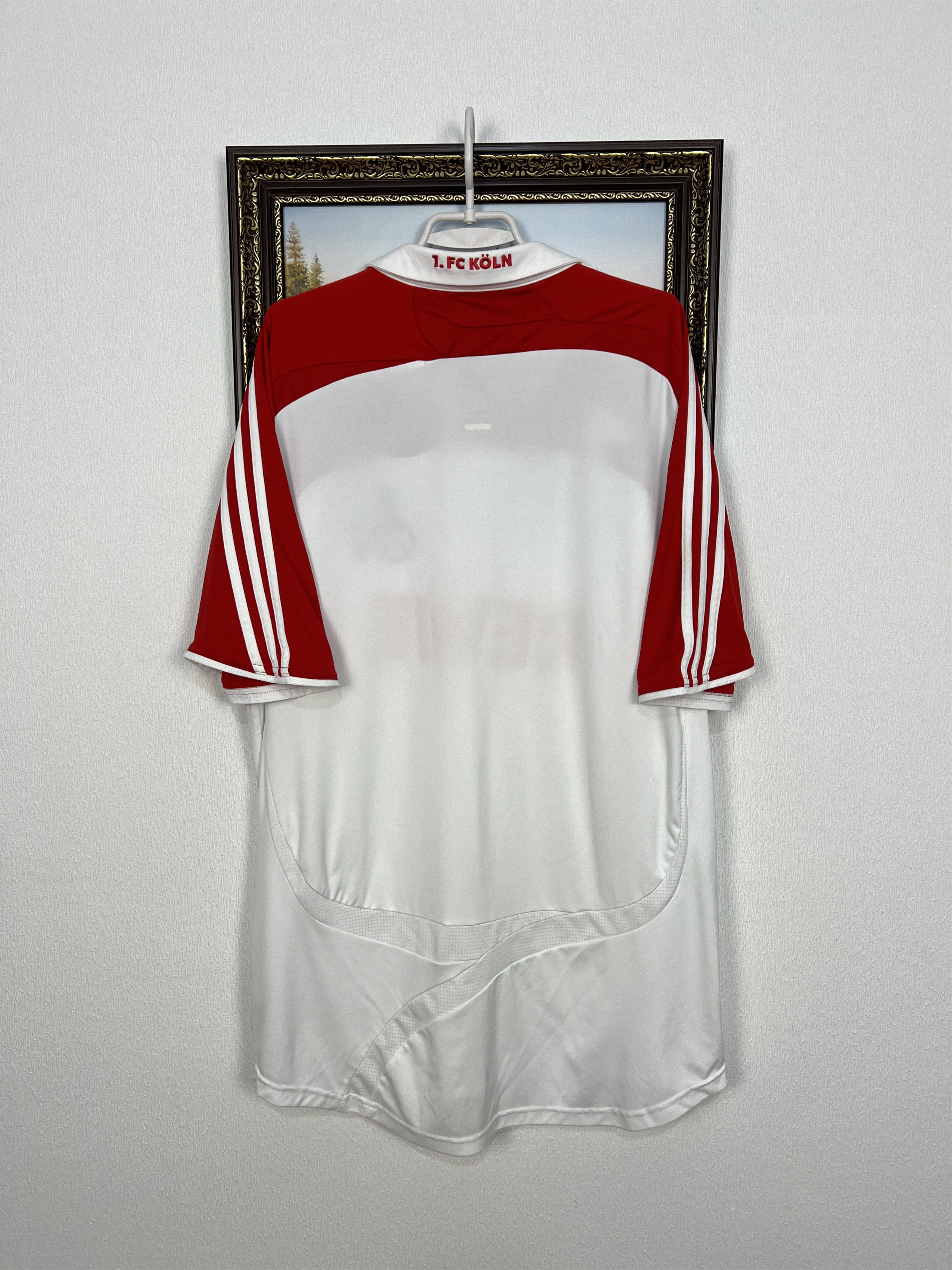 Adidas 1. FC Koln Away football shirt 2007 Soccer Adidas Jersey Size US XL / EU 56 / 4 - 11 Thumbnail