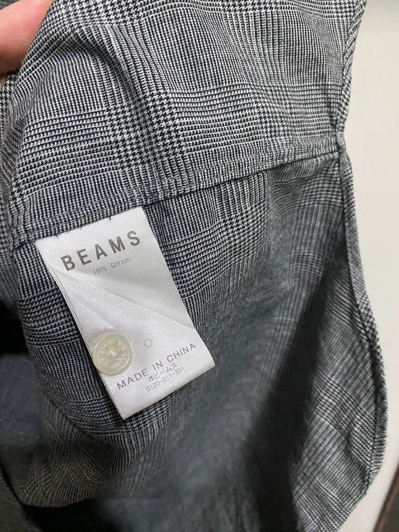 Beams Plus Beams Japan Cotton And Linen-blend Oversized Shirt Size US L / EU 52-54 / 3 - 7 Thumbnail
