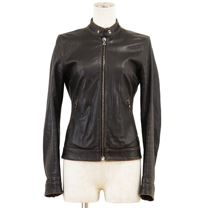 Dolce & Gabbana Dolce & Gabbana Dolce&Gabbana Sheepskin Jacket Leather Outerwear DUTY FREE for USA Size ONE SIZE - 1 Thumbnail