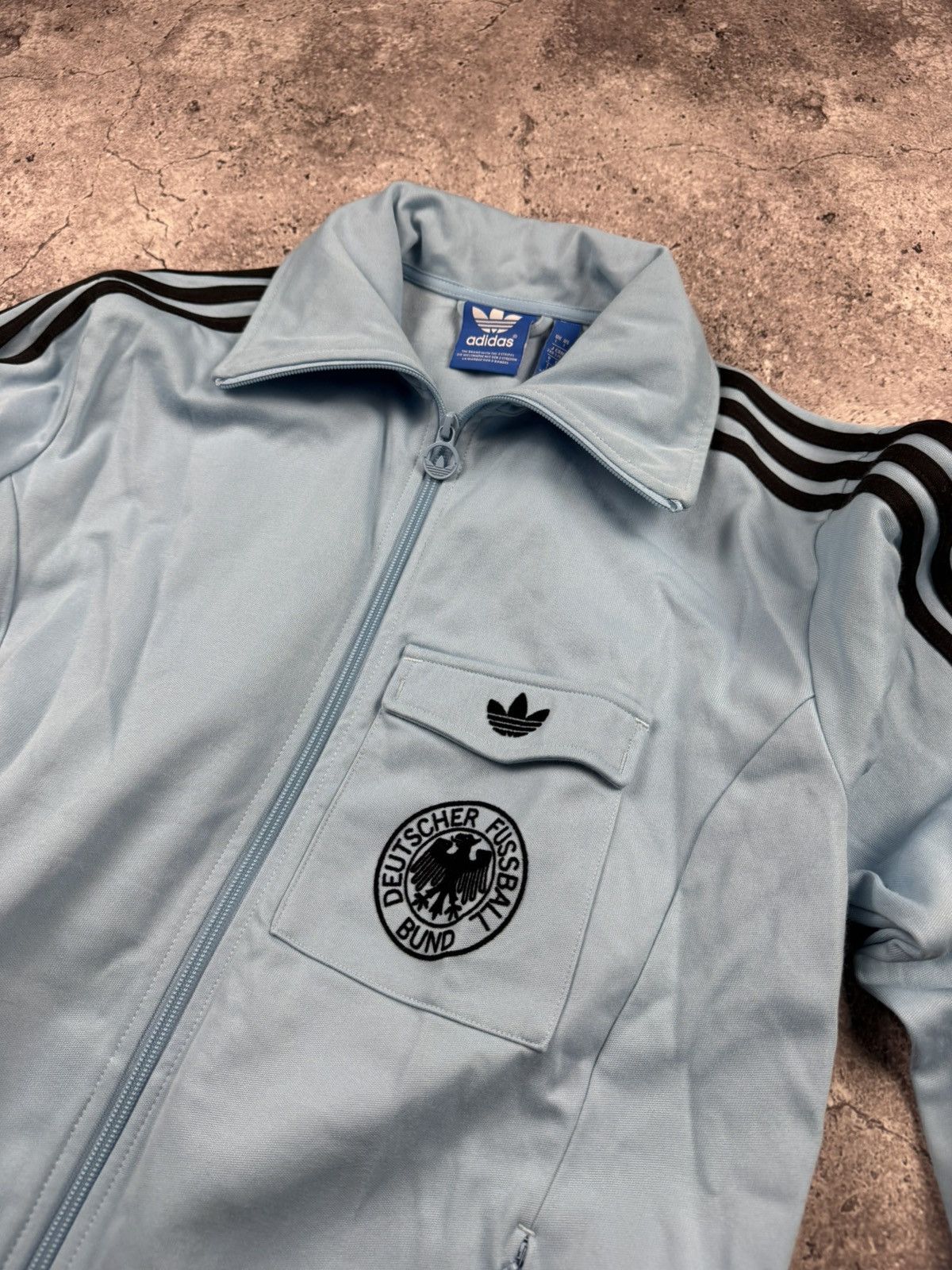 Adidas Vintage Adidas Germany 90s Training Jacket Football Retro Size US L / EU 52-54 / 3 - 4 Thumbnail