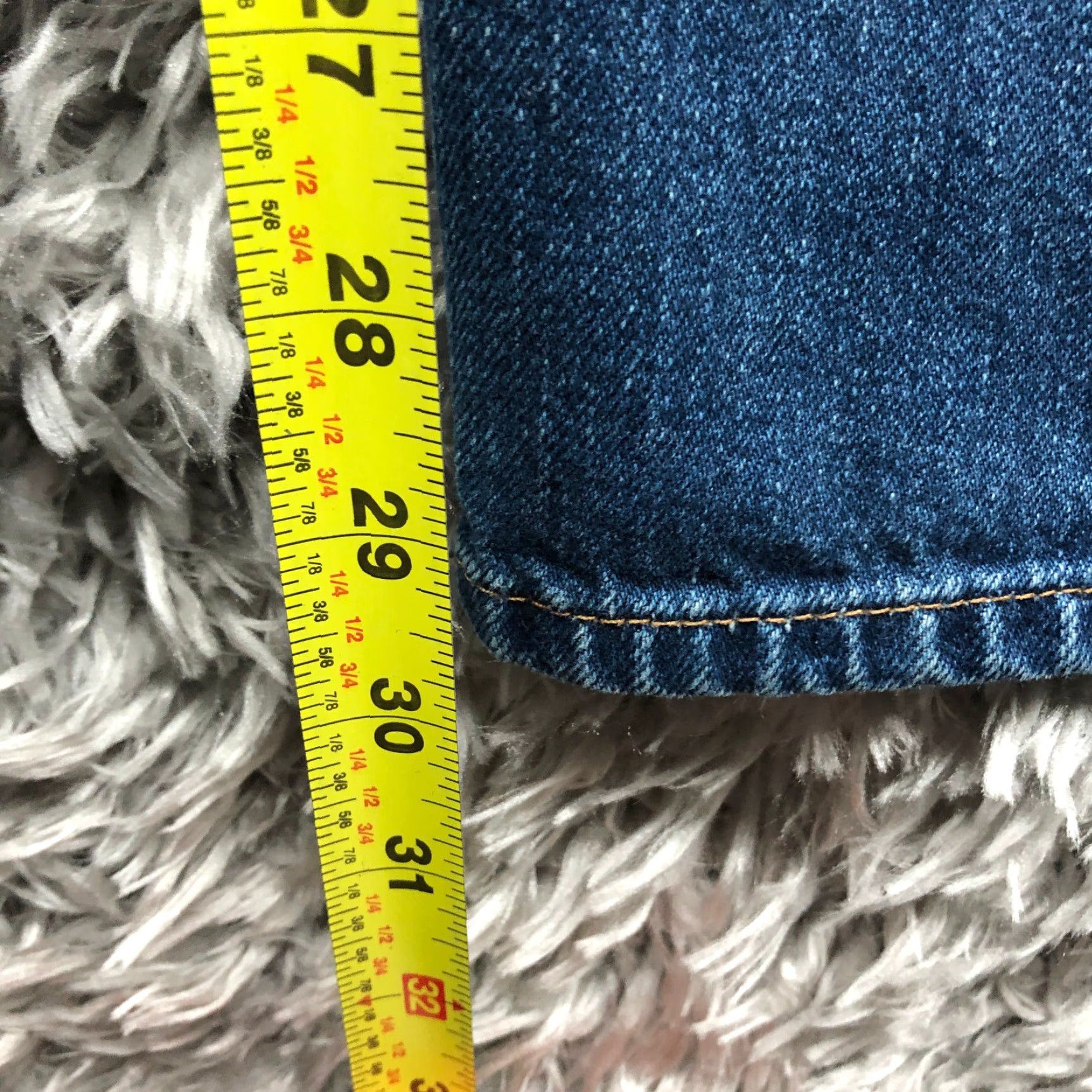 Vintage L.L. Bean Jeans Size 40x32 Mens Mid Rise Straight Leg Dark Wash Blue Denim Size US 40 / EU 56 - 3 Thumbnail