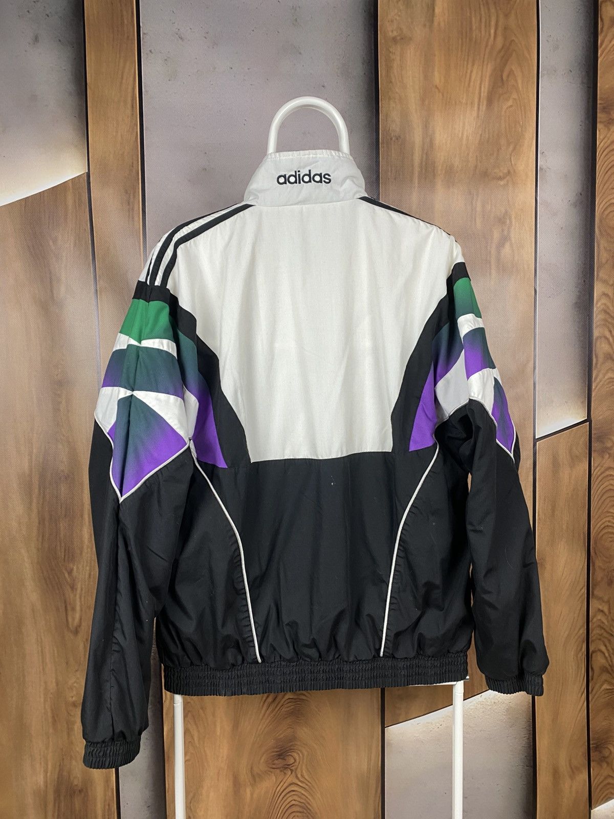 Adidas 🔥Vintage 90s Jacket Bomber Olympic Adidas Retro VTG Tee🔥 Size US M / EU 48-50 / 2 - 2 Thumbnail