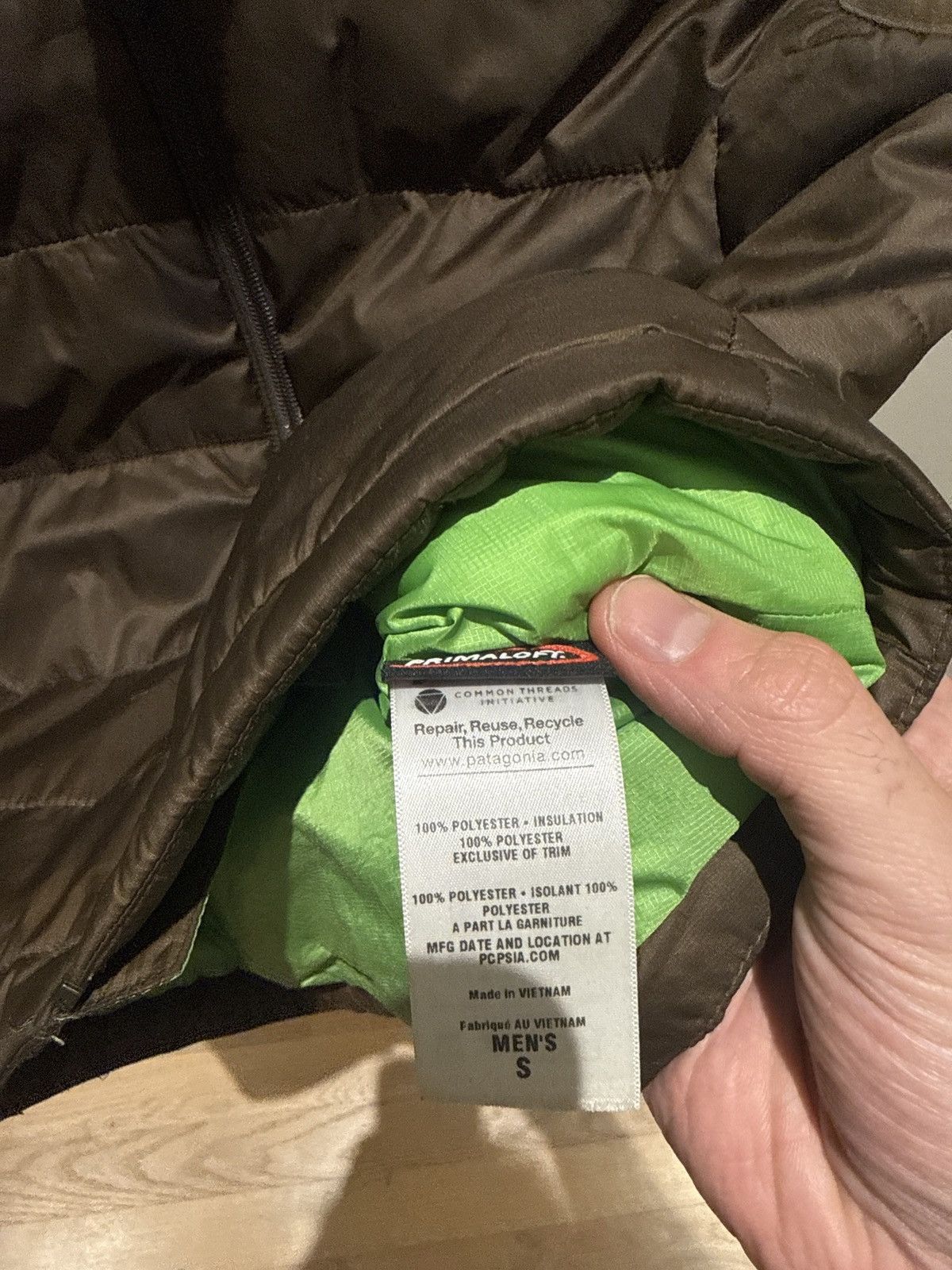 Patagonia Patagonia Nano Puff Vest Brown / Green Size S Size US S / EU 44-46 / 1 - 5 Thumbnail
