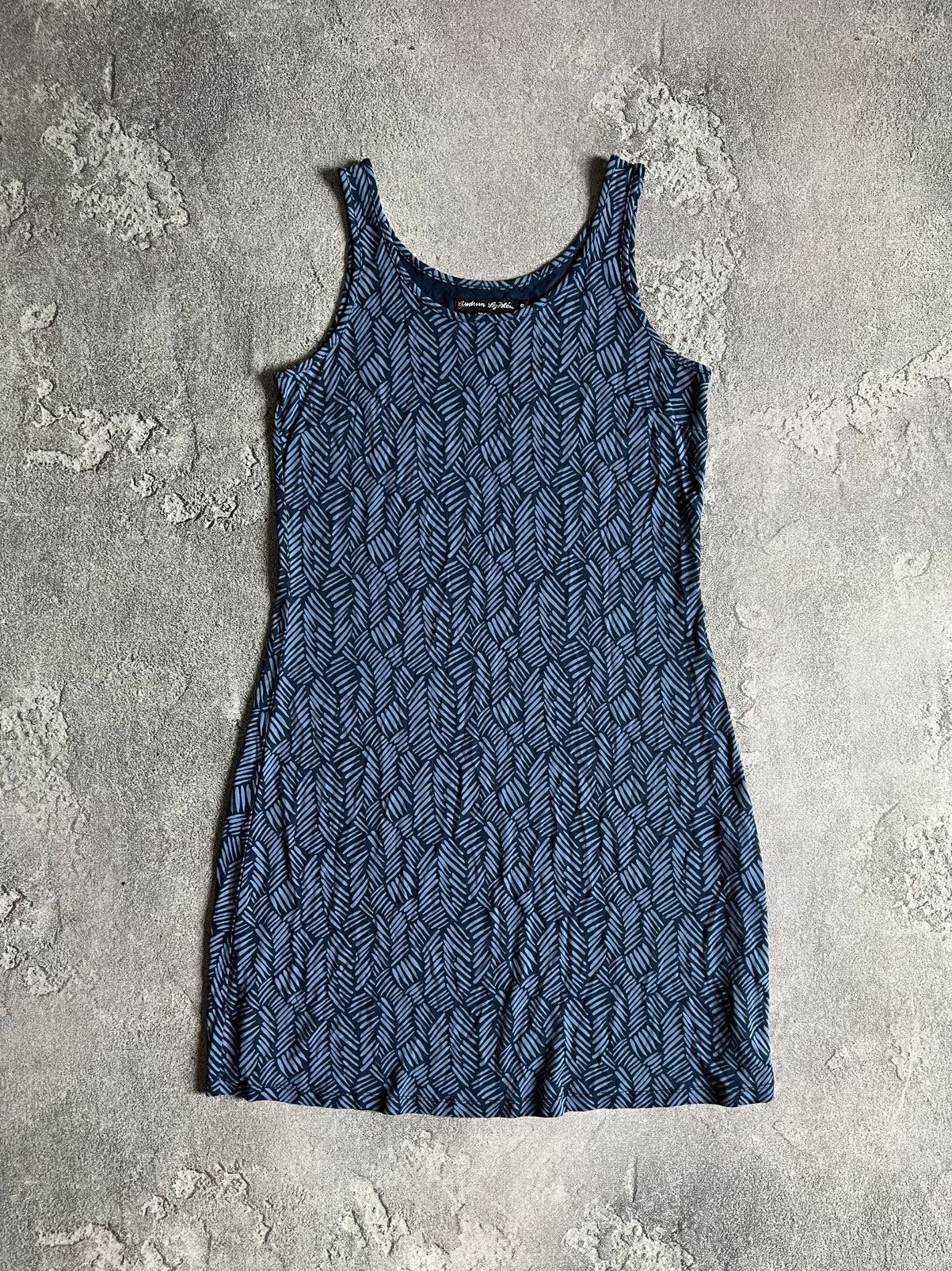 Gudrun Sjoden Gudrun Sjoden Pattern Tank Dress Micromodal Material Sjöden Size S / US 4 / IT 40 - 2 Thumbnail