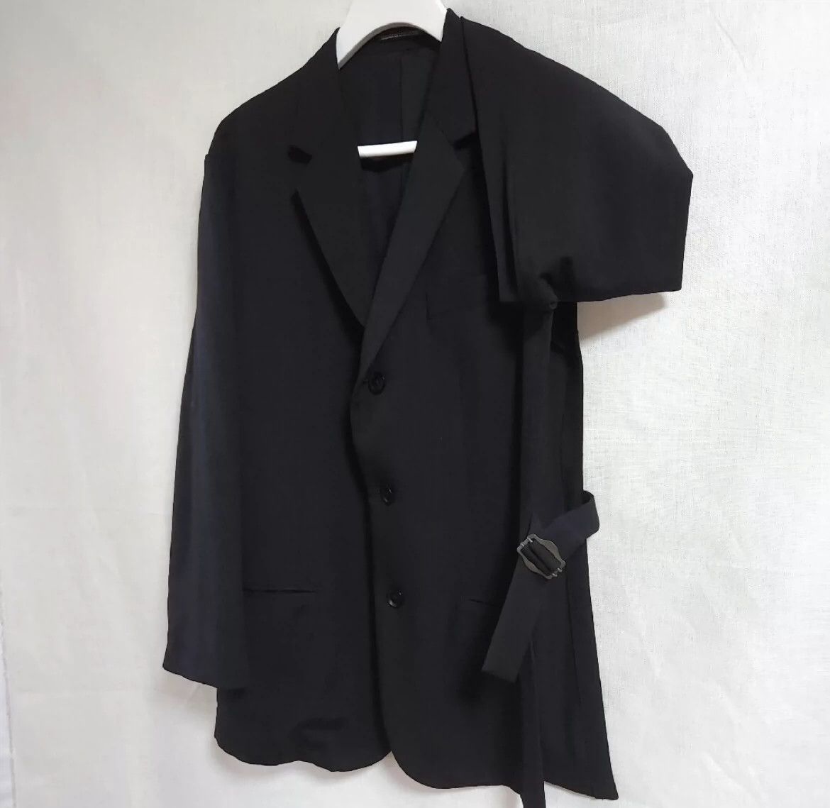 Yohji Yamamoto Yohji Yamamoto | 2015Ss Show Jacket With Hollow-Out Back -DMC Size US XL / EU 56 / 4 - 1 Thumbnail
