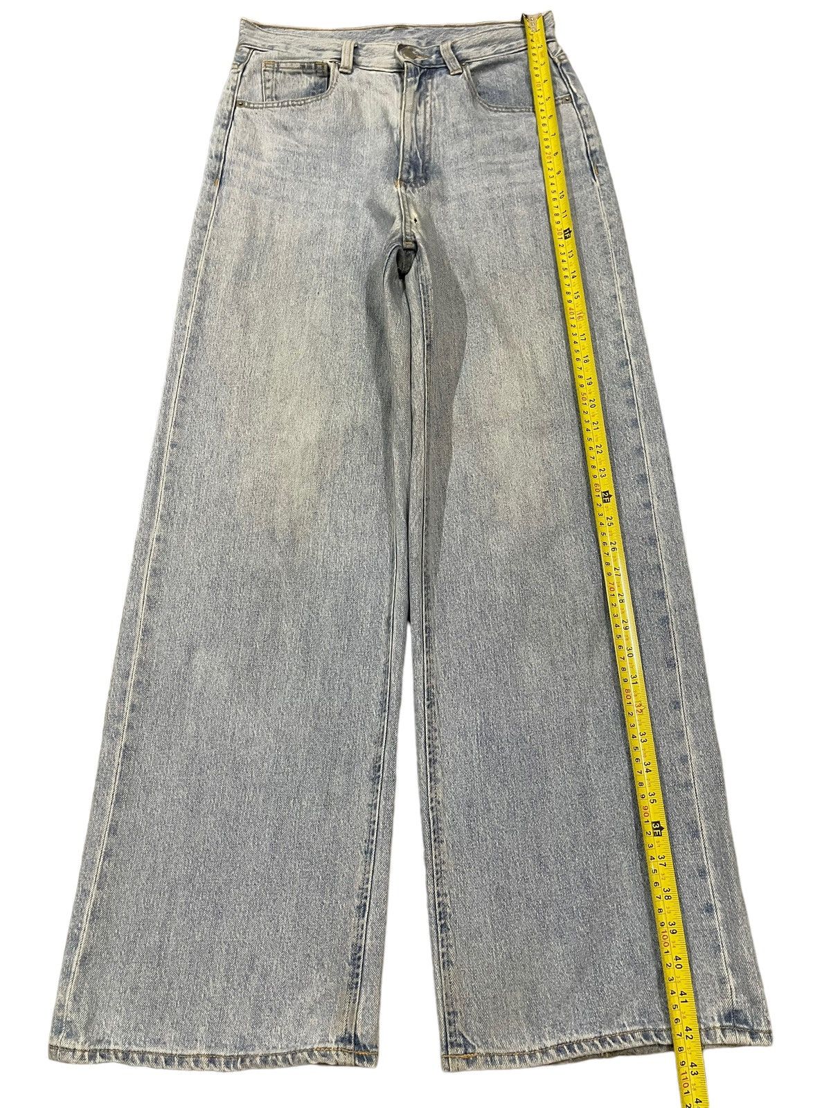 GU Vintage Japanese GU Blue Wash Style Baggy Jeans Size US 29 - 12 Thumbnail