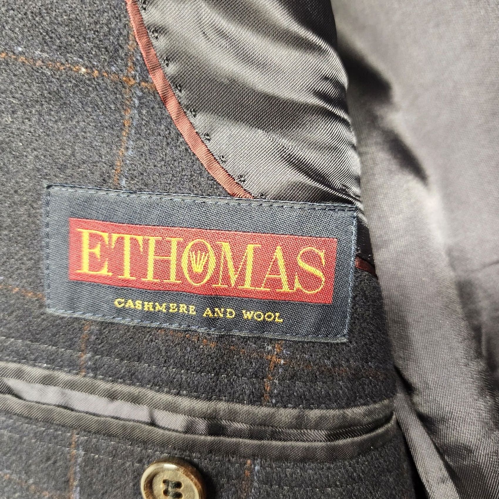Brooks Brothers Brooks Brothers Madison Sport Coat Jacket Men 42R Blue Windowpane Plaid Altered Jacket Mens 2 Piece Sport Coat Blue Windowpane Plaid 42R Mens Size US XS / EU 42 / 0 - 5 Thumbnail