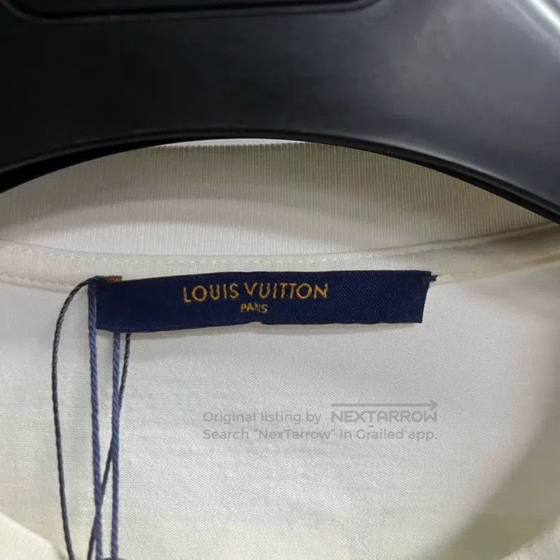 Louis Vuitton Louis Vuitton White Logo monogram print T-shirt short slee Size US XS / EU 42 / 0 - 2 Thumbnail