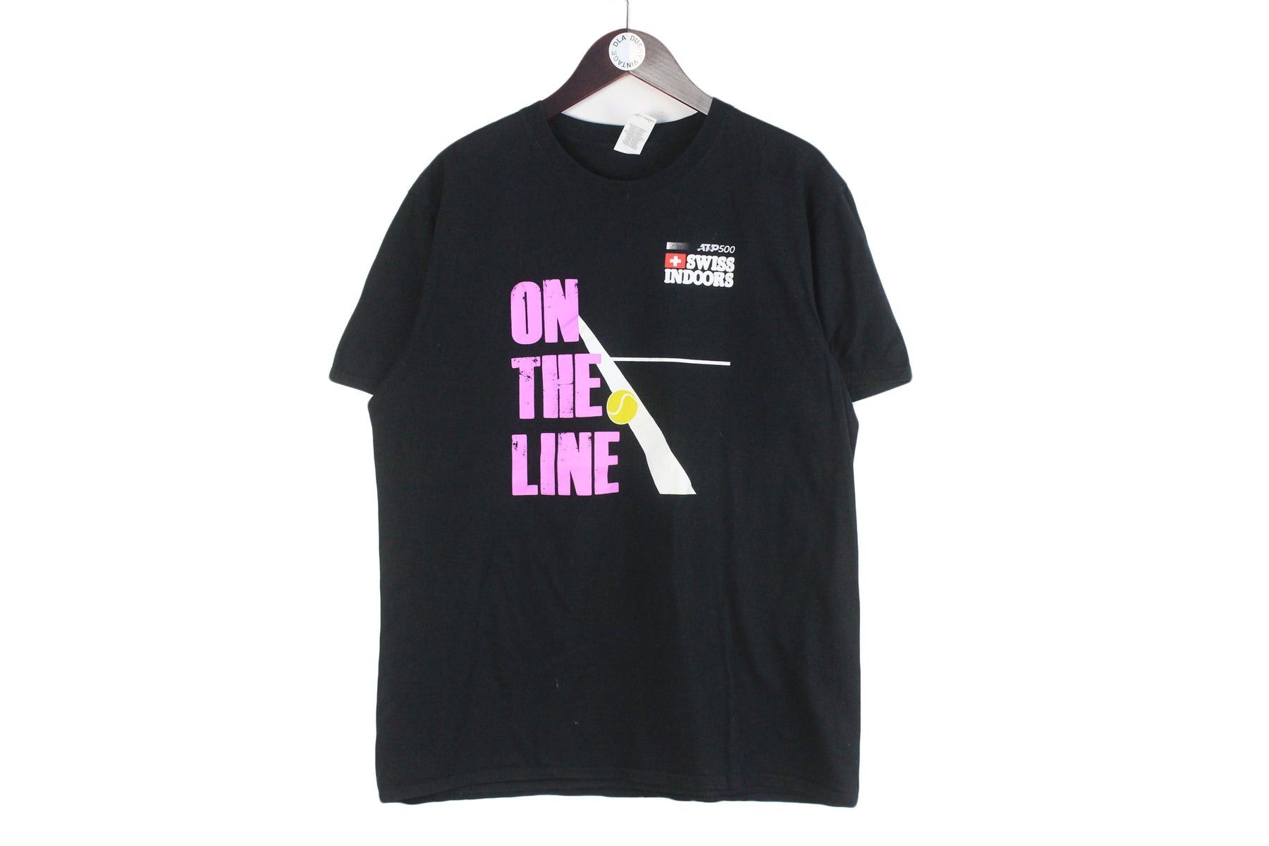 Other Swiss Indoors ATP 500 On The Line Tennis T-Shirt Size US XL / EU 56 / 4 - 1 Thumbnail