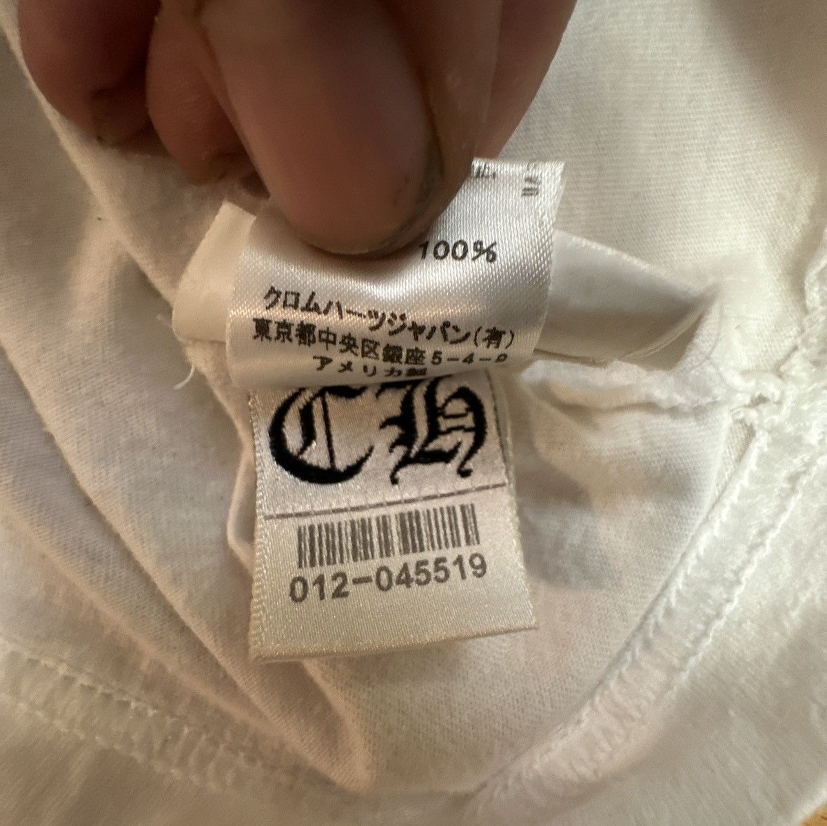 Chrome Hearts Chrome Hearts Horseshoe Scroll Stars Logo Tee Size US M / EU 48-50 / 2 - 11 Thumbnail