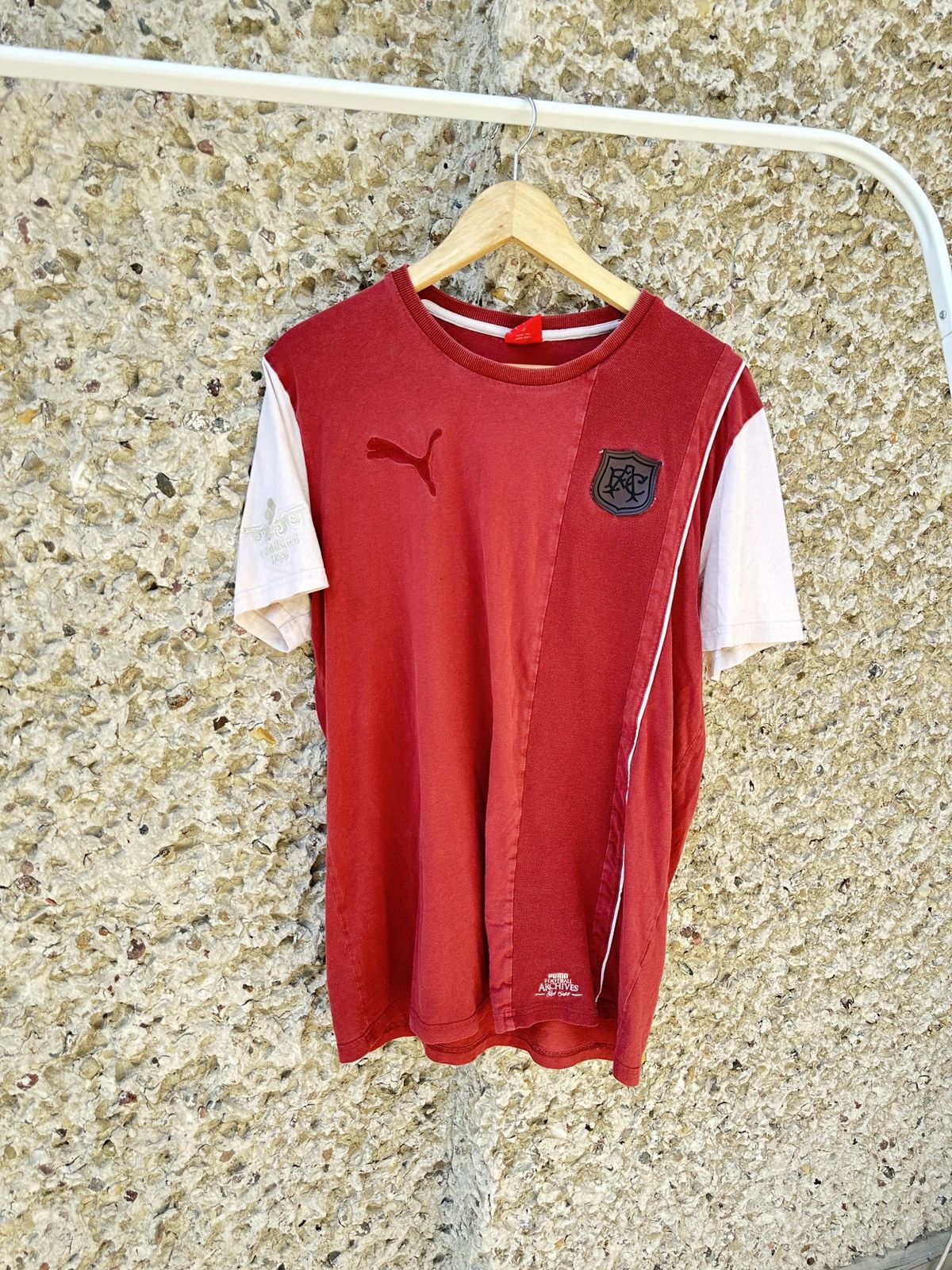 Puma Vintage Puma arsenal archival tee T-shirt Size US L / EU 52-54 / 3 - 1 Thumbnail