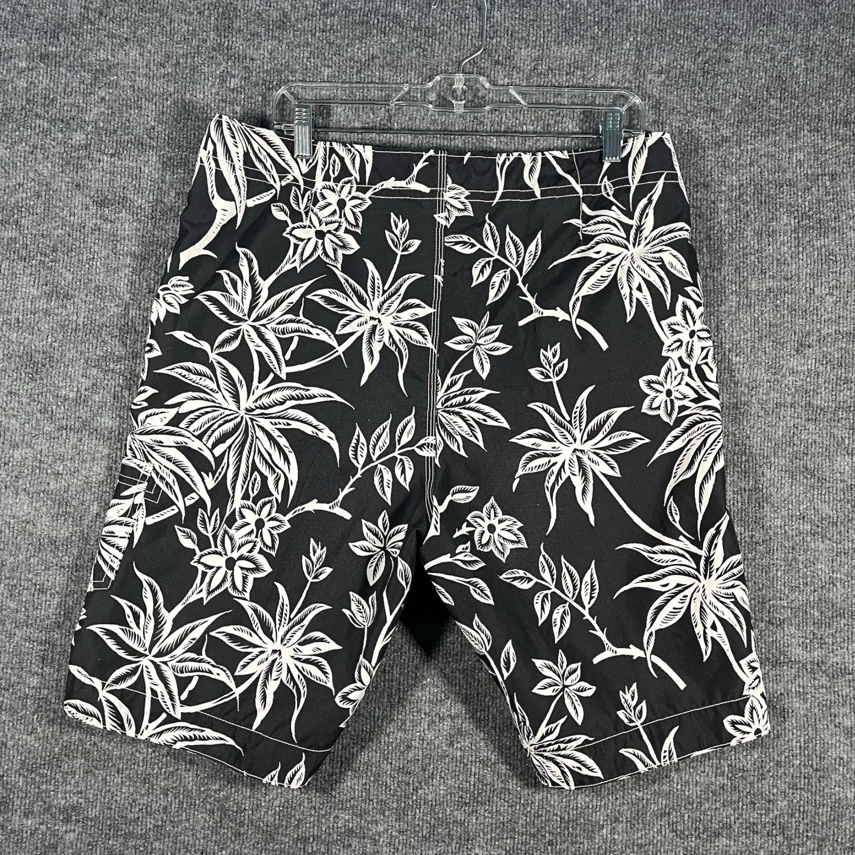 Ralph Lauren VINTAGE Ralph Lauren Polo Jeans Co Mens Bottom L Swim Board Shorts Trunks RL-67 Black 90s Beach Sports Drawstring Size US L / EU 52-54 / 3 - 4 Thumbnail