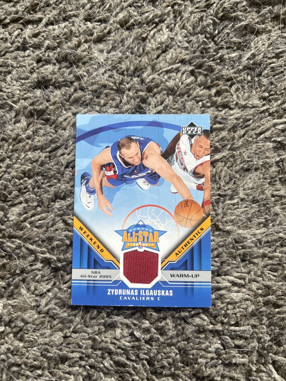 NBA 2005 Upper Deck #ASW-ZI Zydrunas Ilgauskas Card Size ONE SIZE - 1 Thumbnail