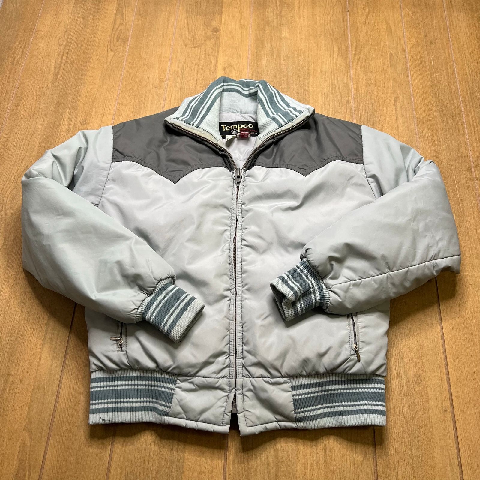Vintage Vintage TempcO Down Jacket USA Talon 70s Zip Puffer Bomber M Size US M / EU 48-50 / 2 - 14 Thumbnail
