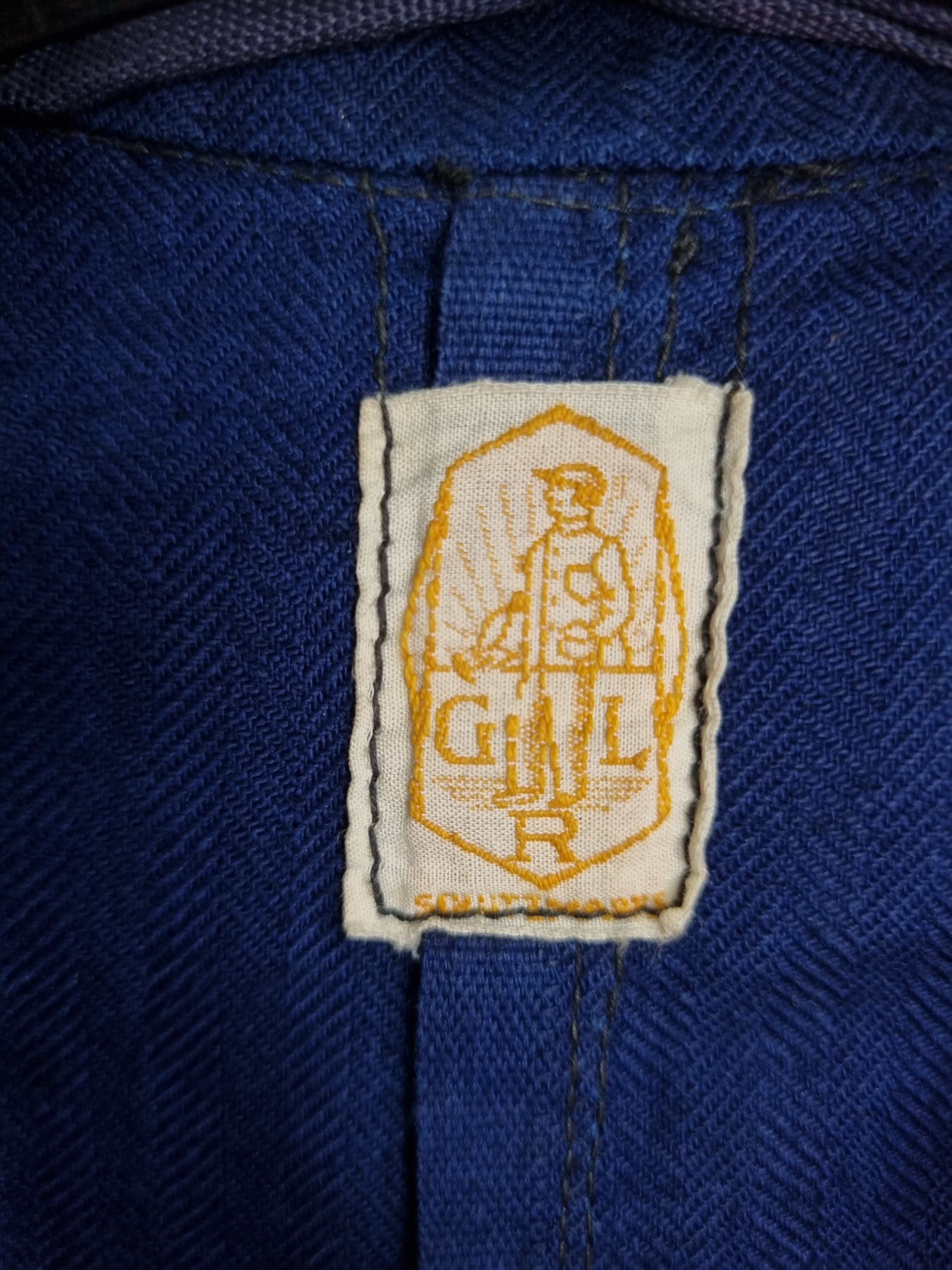 Le Laboureur × Vetra 80s Iconic Nehru Collar Worker German Jacket Size US M / EU 48-50 / 2 - 12 Thumbnail