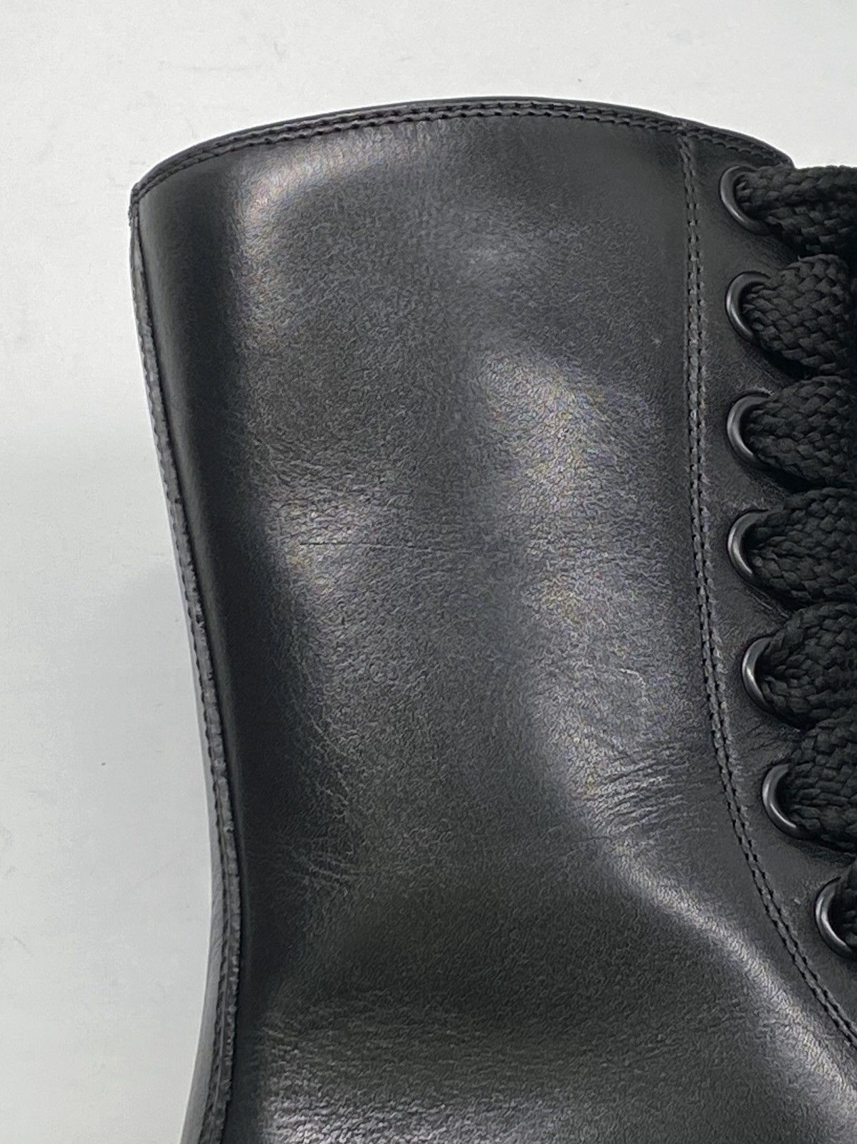 Burberry Burberry Ranger High Leather Boots size 37.5 Size US 7.5 / IT 37.5 - 11 Thumbnail