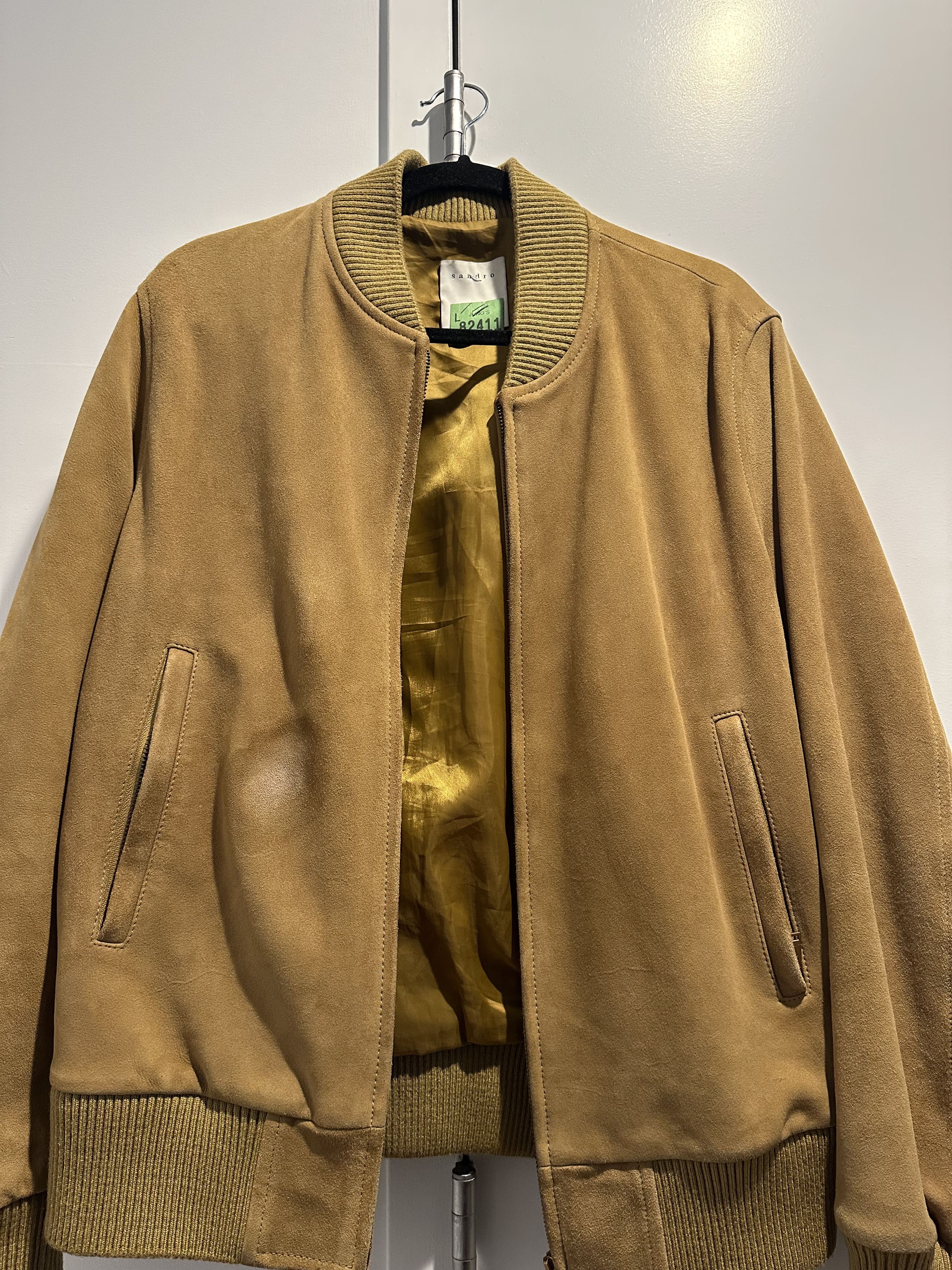 Sandro Sandro Suede Jacket - size L Size US L / EU 52-54 / 3 - 2 Thumbnail