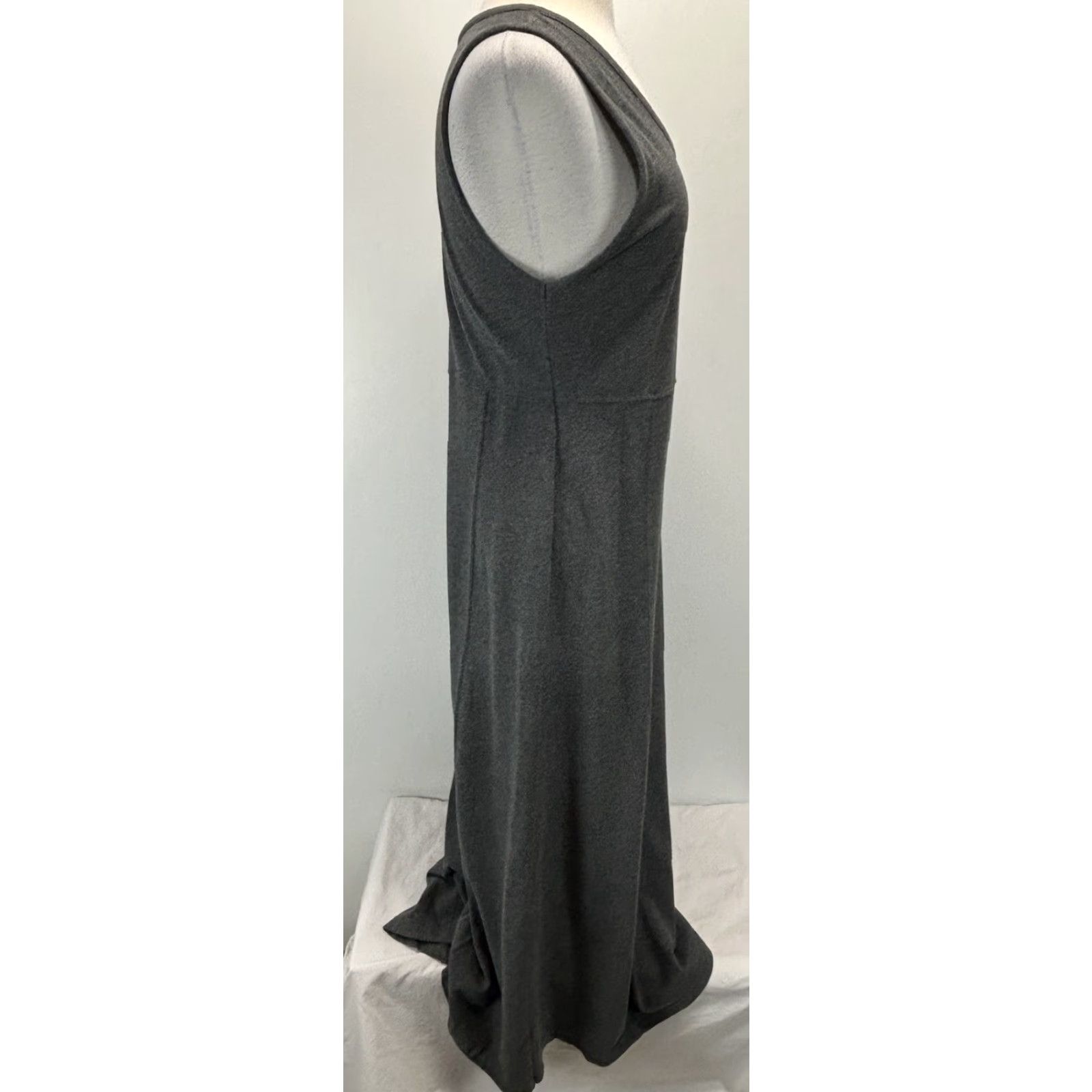 Eddie Bauer VINTAGE Eddie Bauer Maxi Dress Tank Sleeveless Gray Cotton Round Neck Pullover Casual Travel Women M Size M / US 6-8 / IT 42-44 - 4 Thumbnail