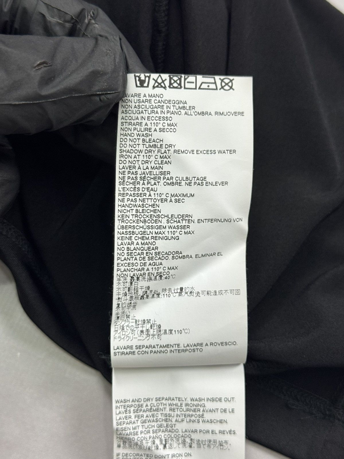MM6 × Maison Margiela Mm6 Maison Margiela Construction Tee(Black/M) Size US M / EU 48-50 / 2 - 10 Thumbnail