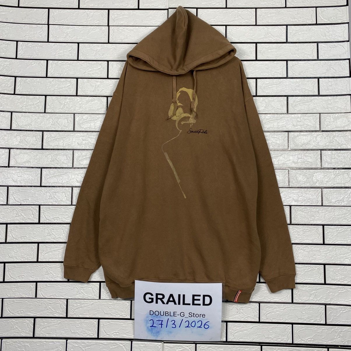 Japanese Brand Vintage Hoodie Southpole Big Logo Biker Punk Size US XXL / EU 58 / 5 - 1 Thumbnail