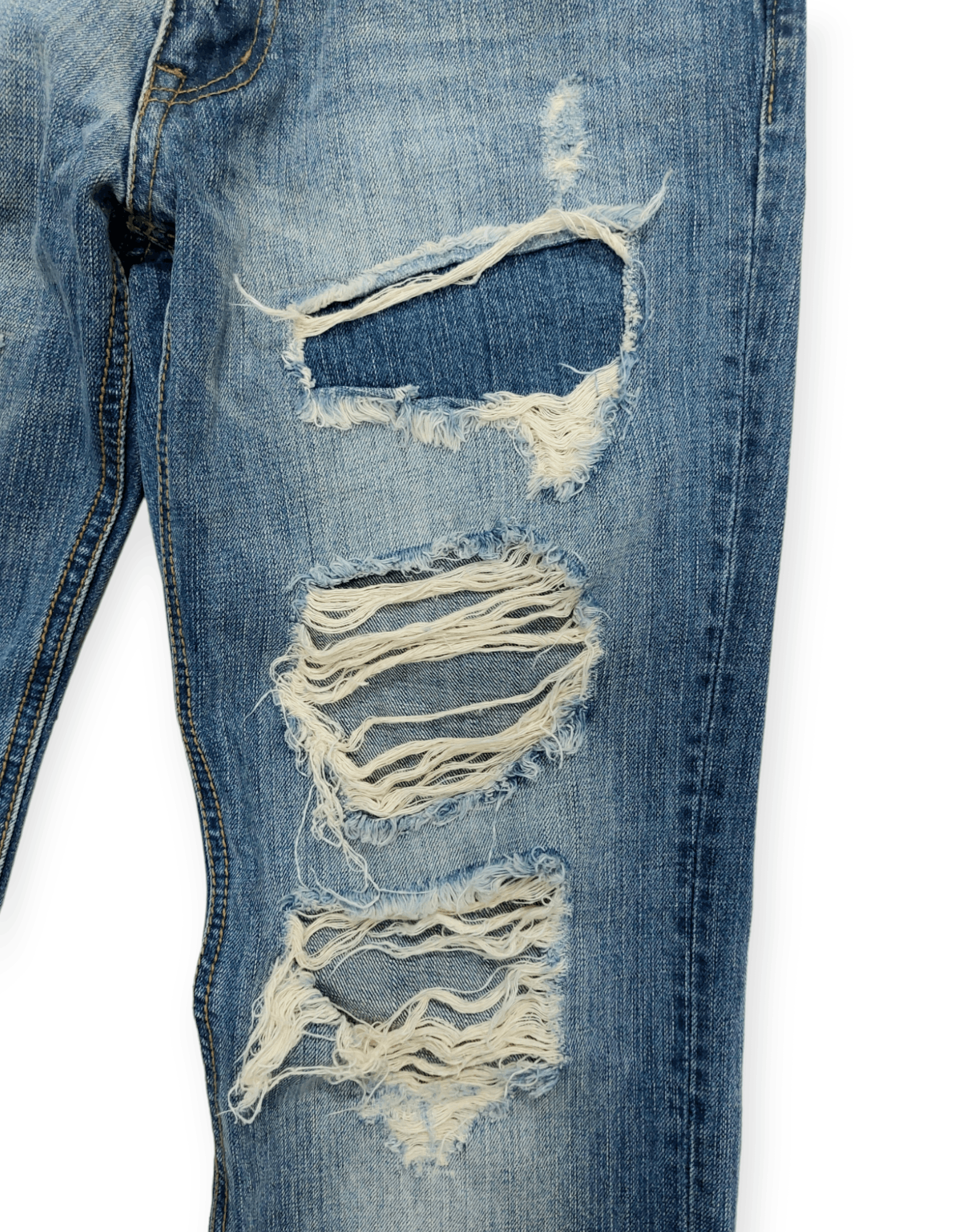 Other G-Land Edge Ripped Kurt Cobain Style Denim Size US 30 / EU 46 - 8 Thumbnail