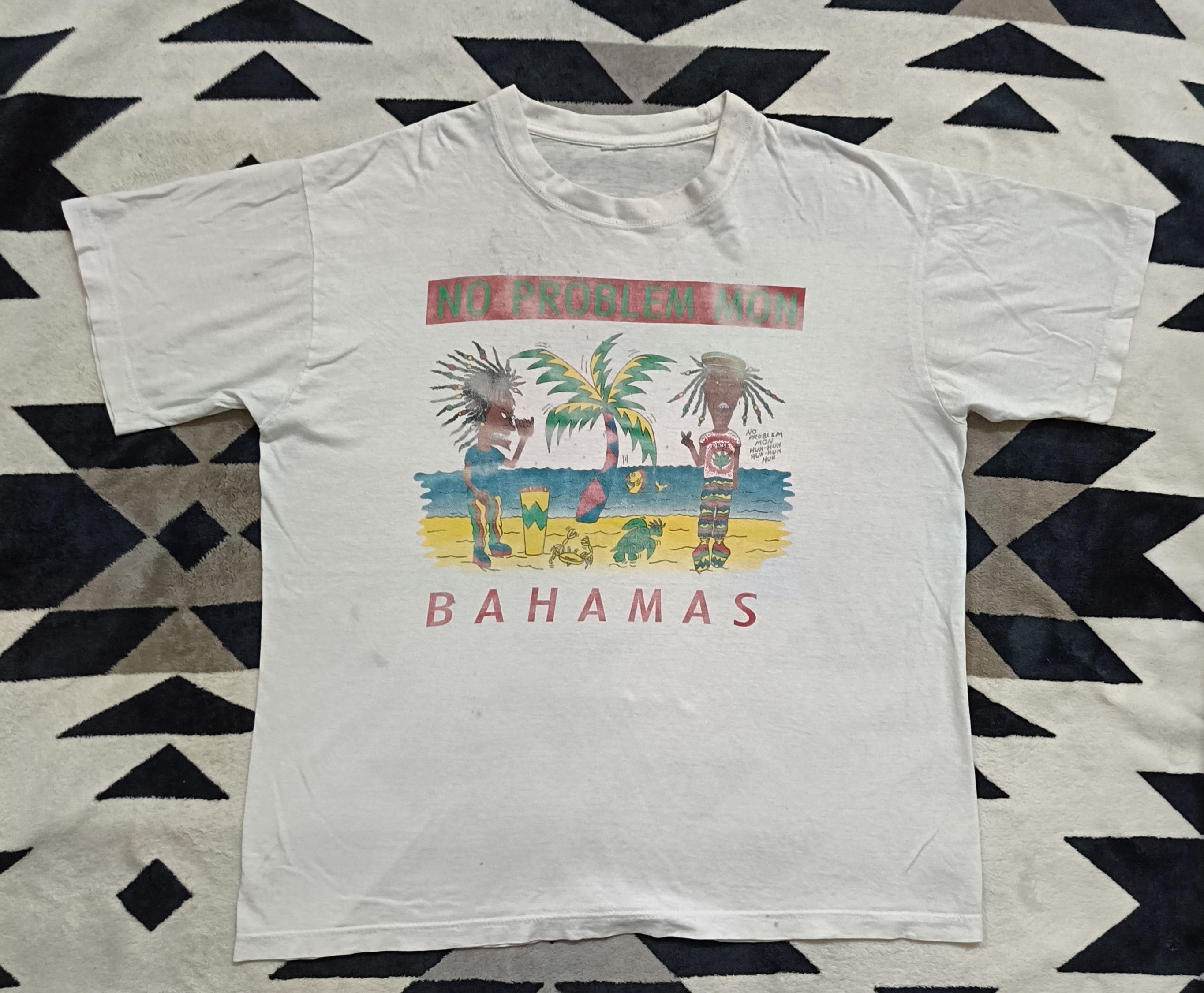 Band Tees 🔥🔥 Rare Vintage Beavis and Butt-Head Bahamas Rasta Tee Size US L / EU 52-54 / 3 - 2 Thumbnail