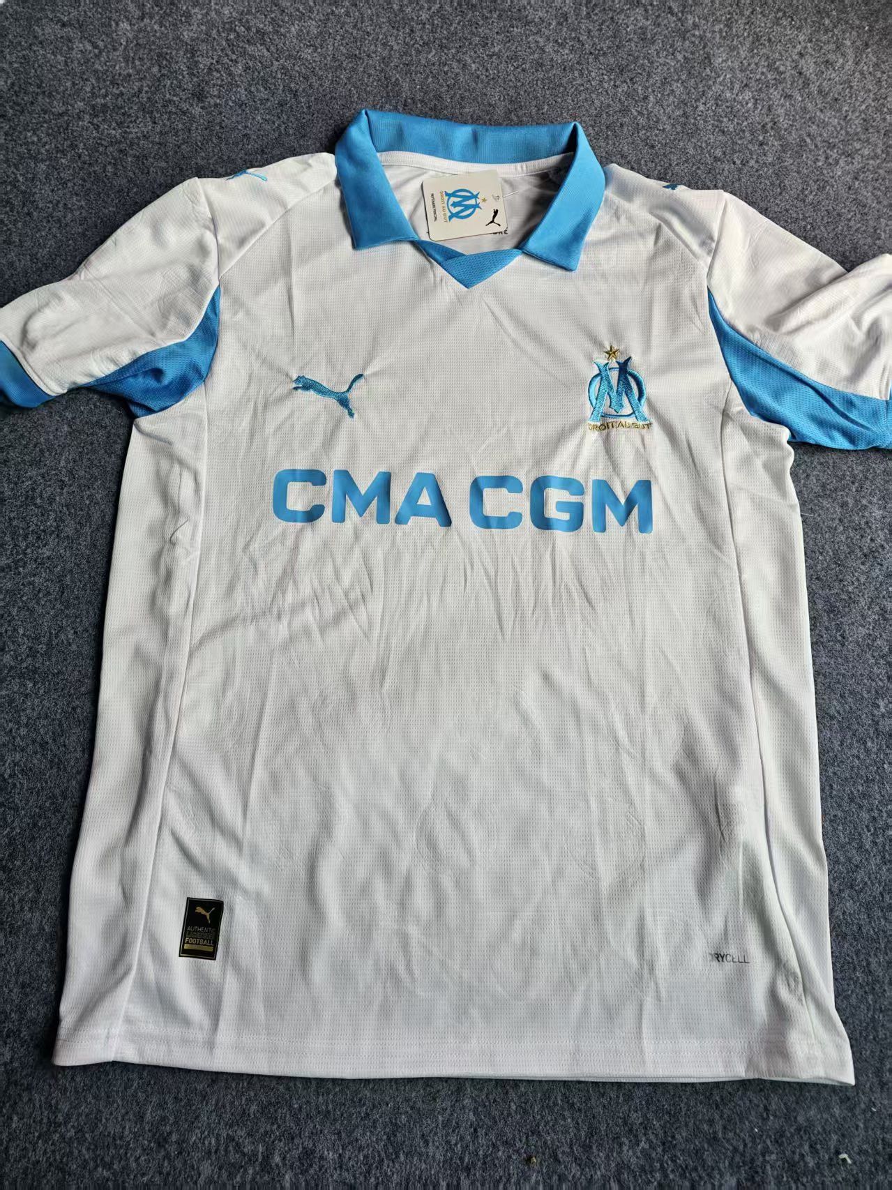 Other 2025 26 Olympique de Marseille Jersey Home S Size US S / EU 44-46 / 1 - 1 Thumbnail