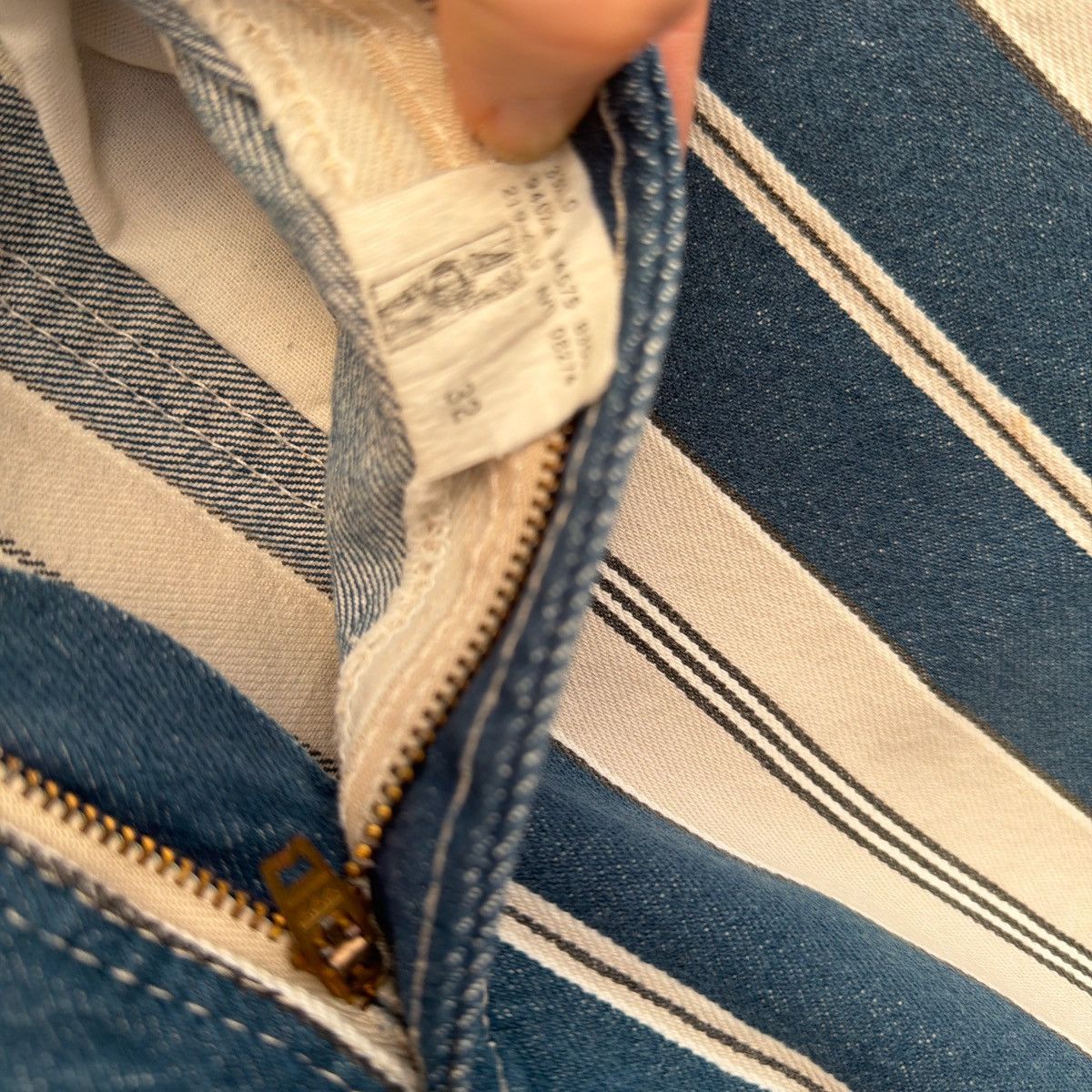 Lee LEE Vintage stripe shorts Size US 33 - 7 Thumbnail