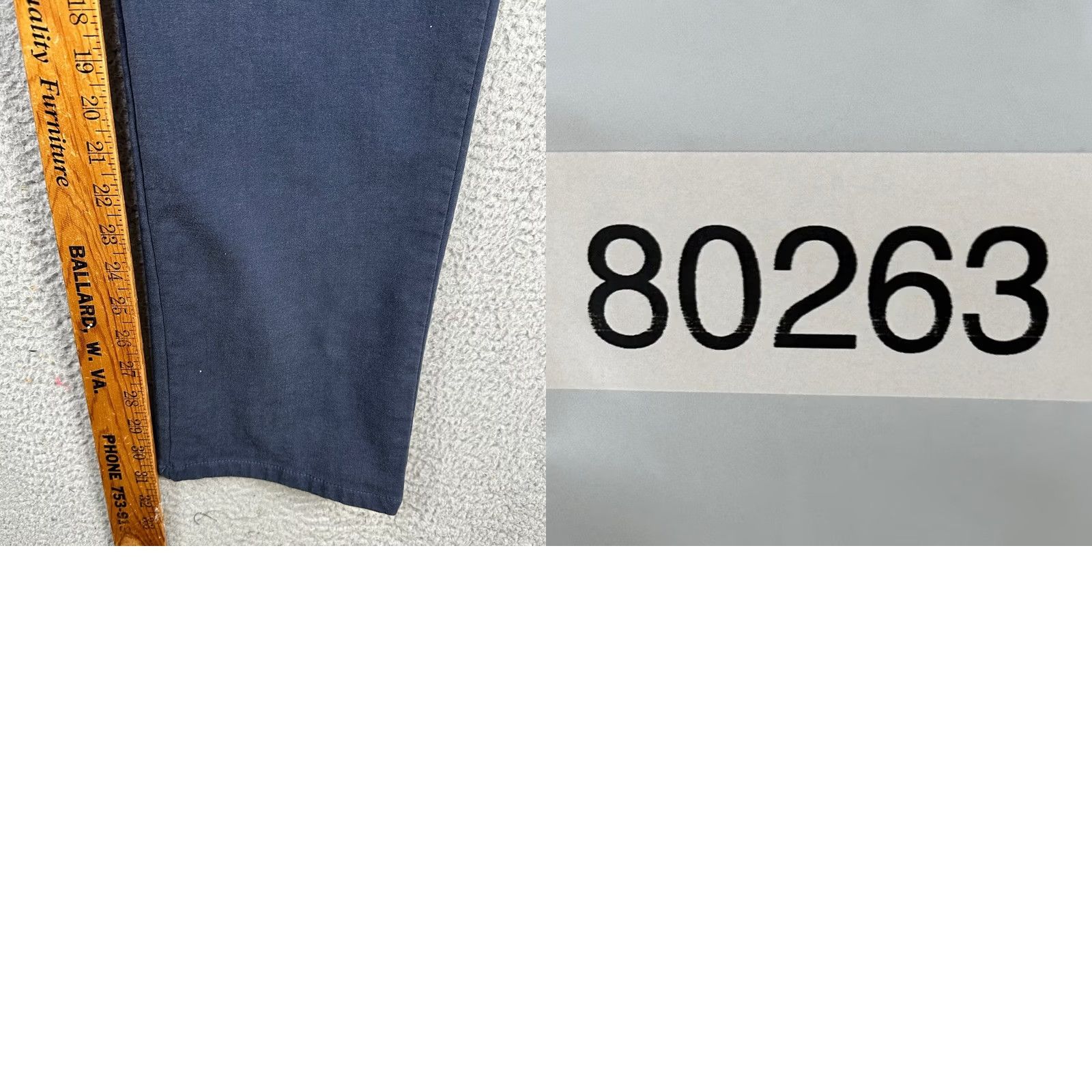 TravisMathew Travis Mathew Fleece Lined Pants Mens 40 Navy Blue Flat Front Stretch 5 Pocket Size US 40 / EU 56 - 8 Thumbnail