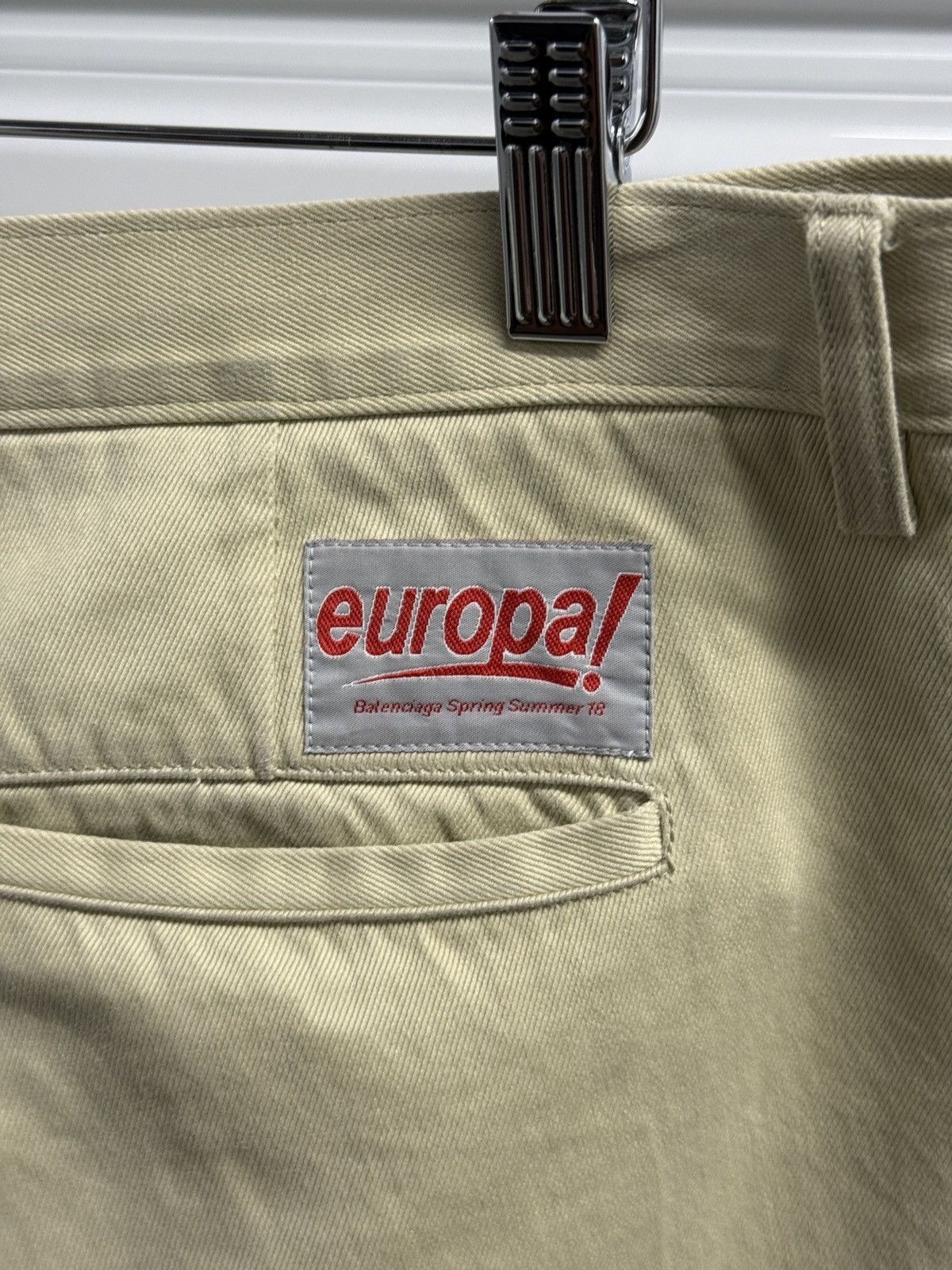 Balenciaga SS18 Balenciaga Convertible Khaki Trousers Size US 34 / EU 50 - 4 Thumbnail