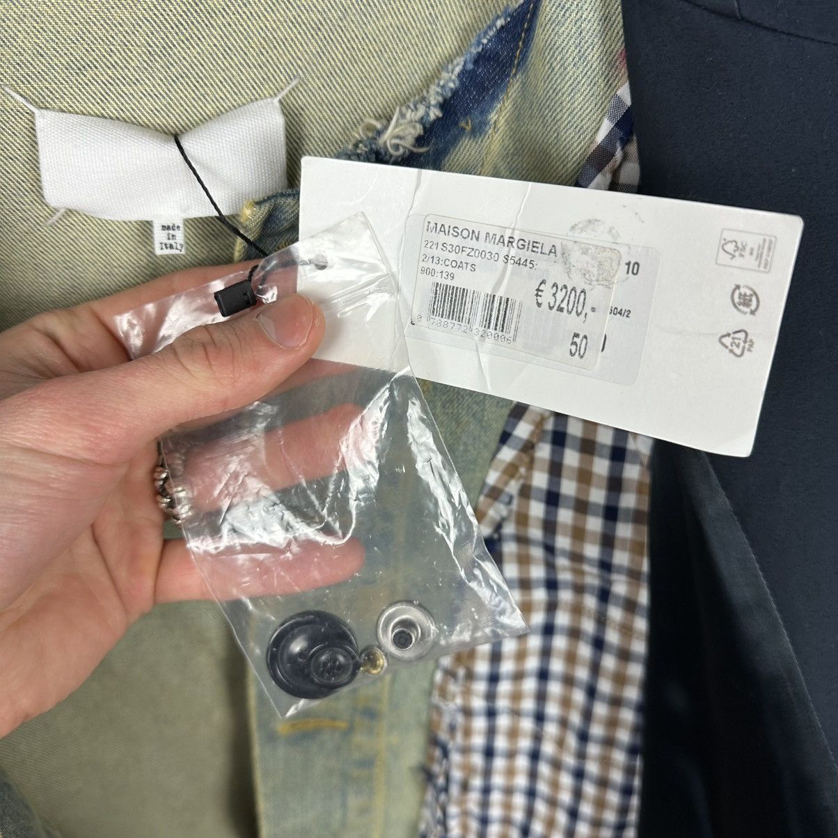 Maison Margiela Maison Margiela Artisanal Deconstructed Hybrid Trench Coat Size US M / EU 48-50 / 2 - 2 Thumbnail
