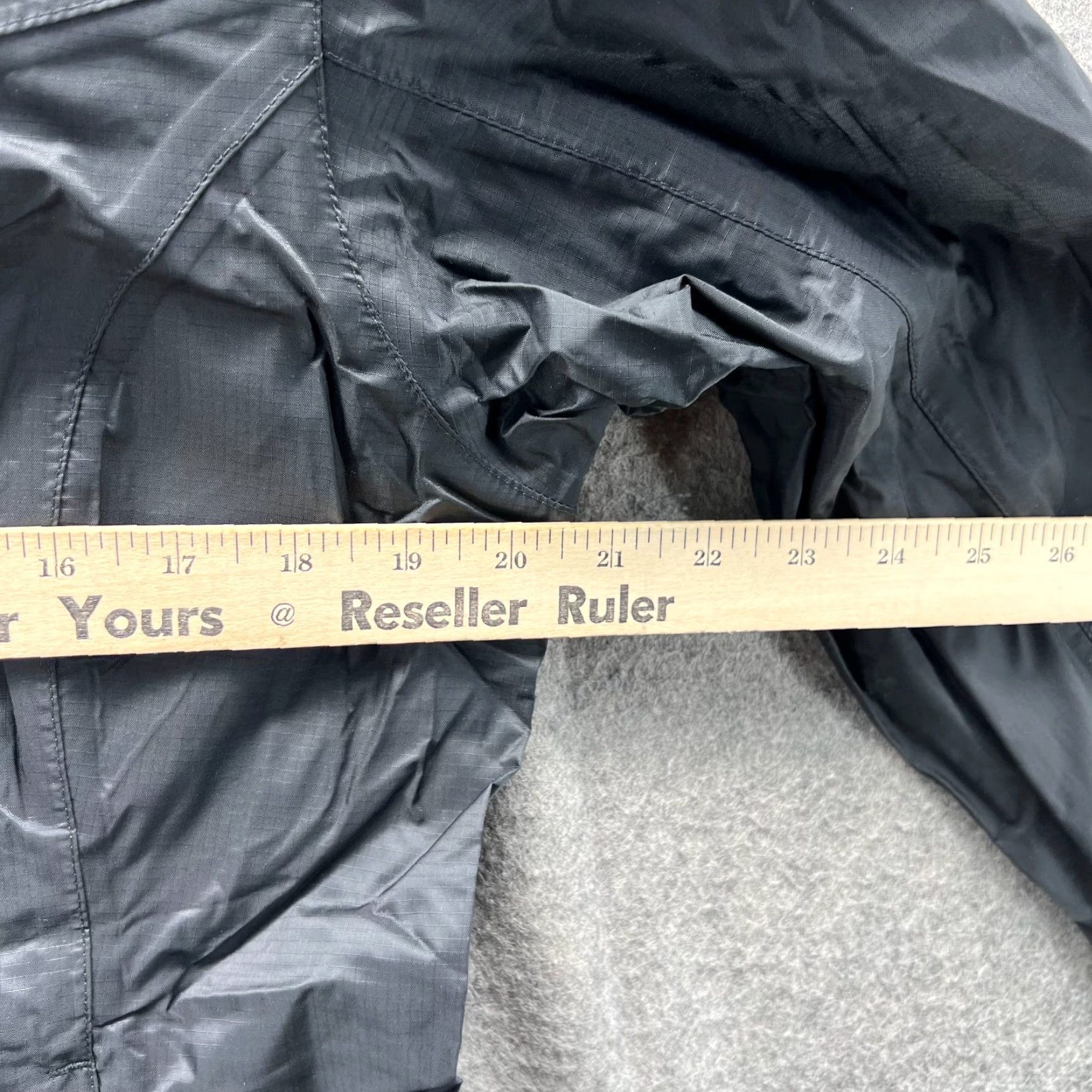 Eddie Bauer VINTAGE Eddie Bauer Jacket Womens Medium Black Windbreaker Weatheredge Ripstop Hoodie Nylon Solid Patterns All Seasons Fall Spring Summer Winter Size M / US 6-8 / IT 42-44 - 4 Thumbnail
