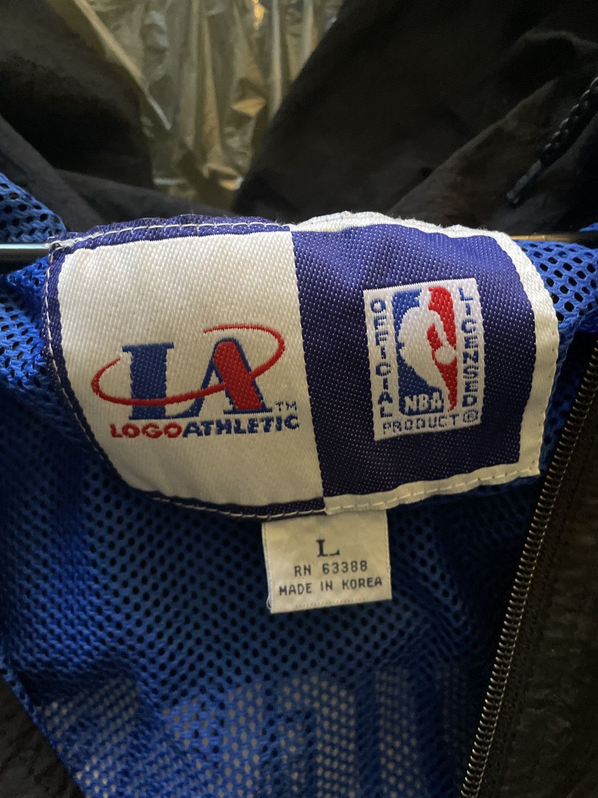 Logo Athletic × Vintage Vintage NBA New York Knicks Hoodie Windbreaker Size US XL / EU 56 / 4 - 4 Thumbnail