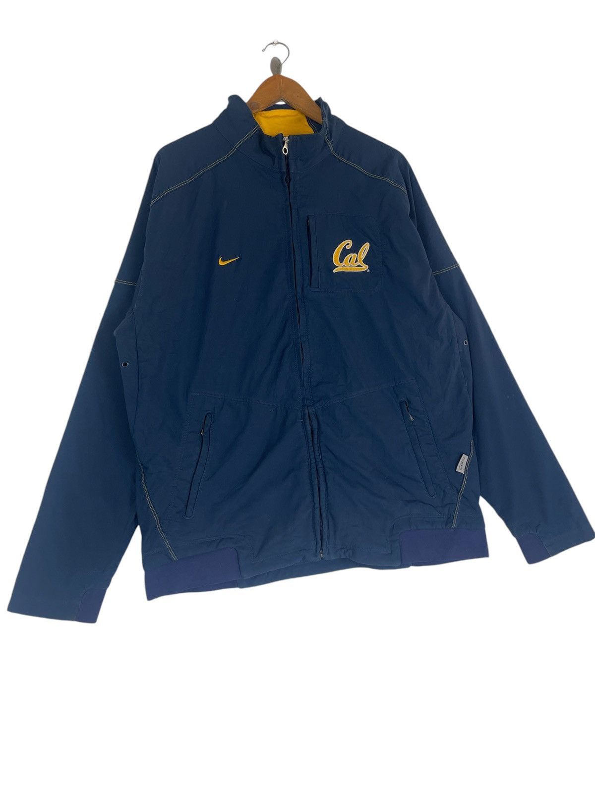 Nike × Vintage NIKE CALIFORNIA FULL ZIPPER JACKET Size US XL / EU 56 / 4 - 4 Thumbnail