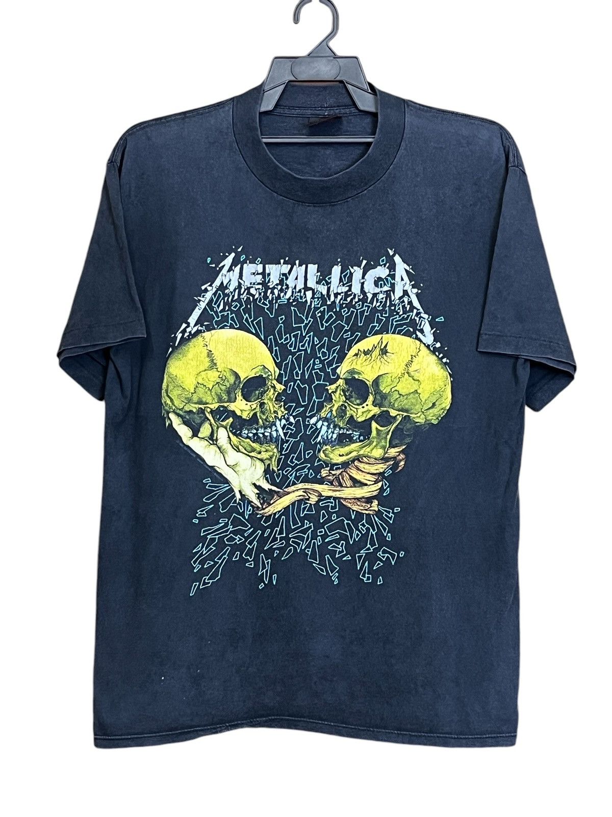 Metallica VINTAGE 90s METALLICA SAD BUT TRUE BY PUSHEAD 1991 T SHIRT Size US L / EU 52-54 / 3 - 1 Thumbnail