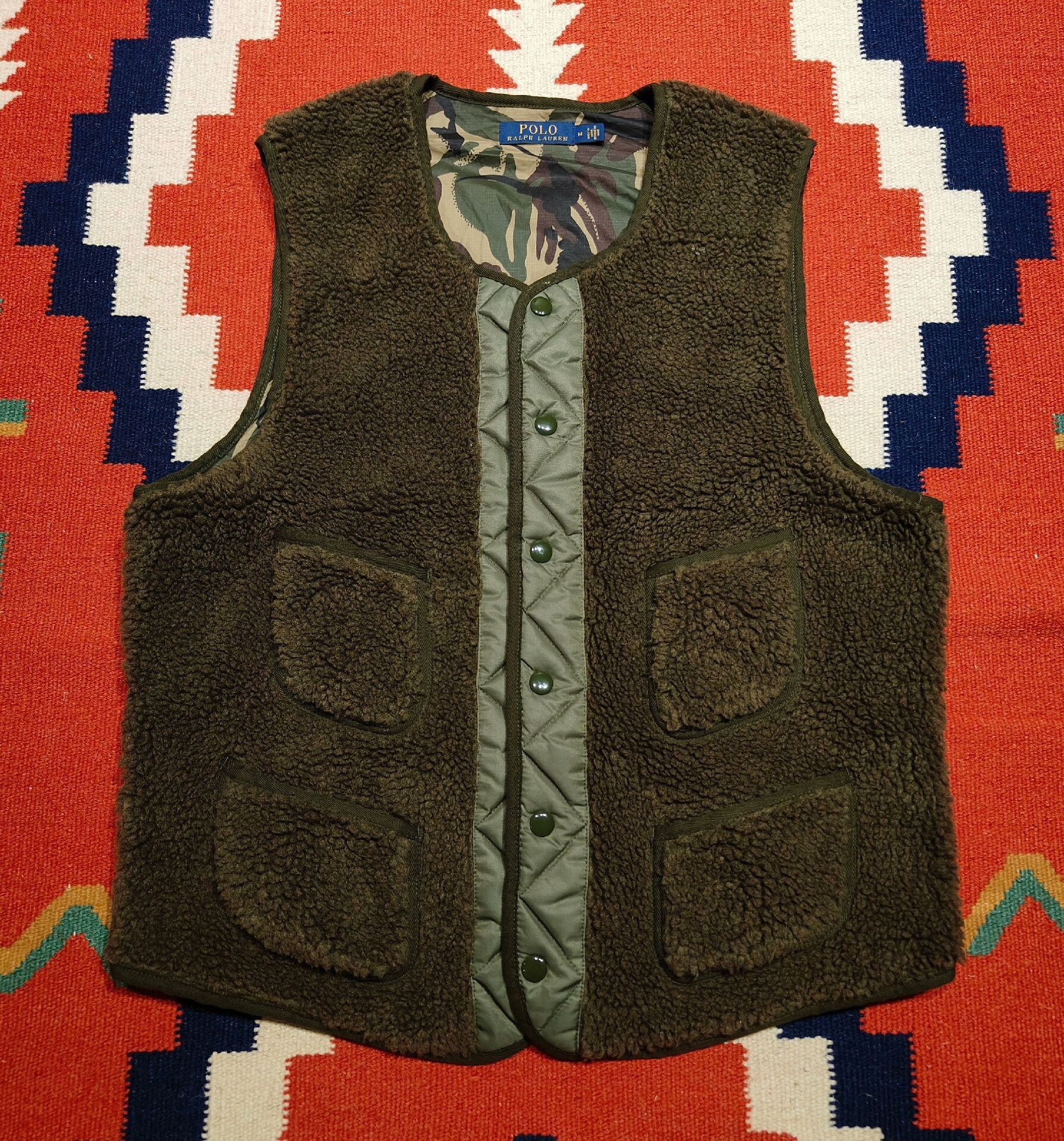 RRL Ralph Lauren Ralph Lauren Military Style Vest Size US M / EU 48-50 / 2 - 1 Thumbnail