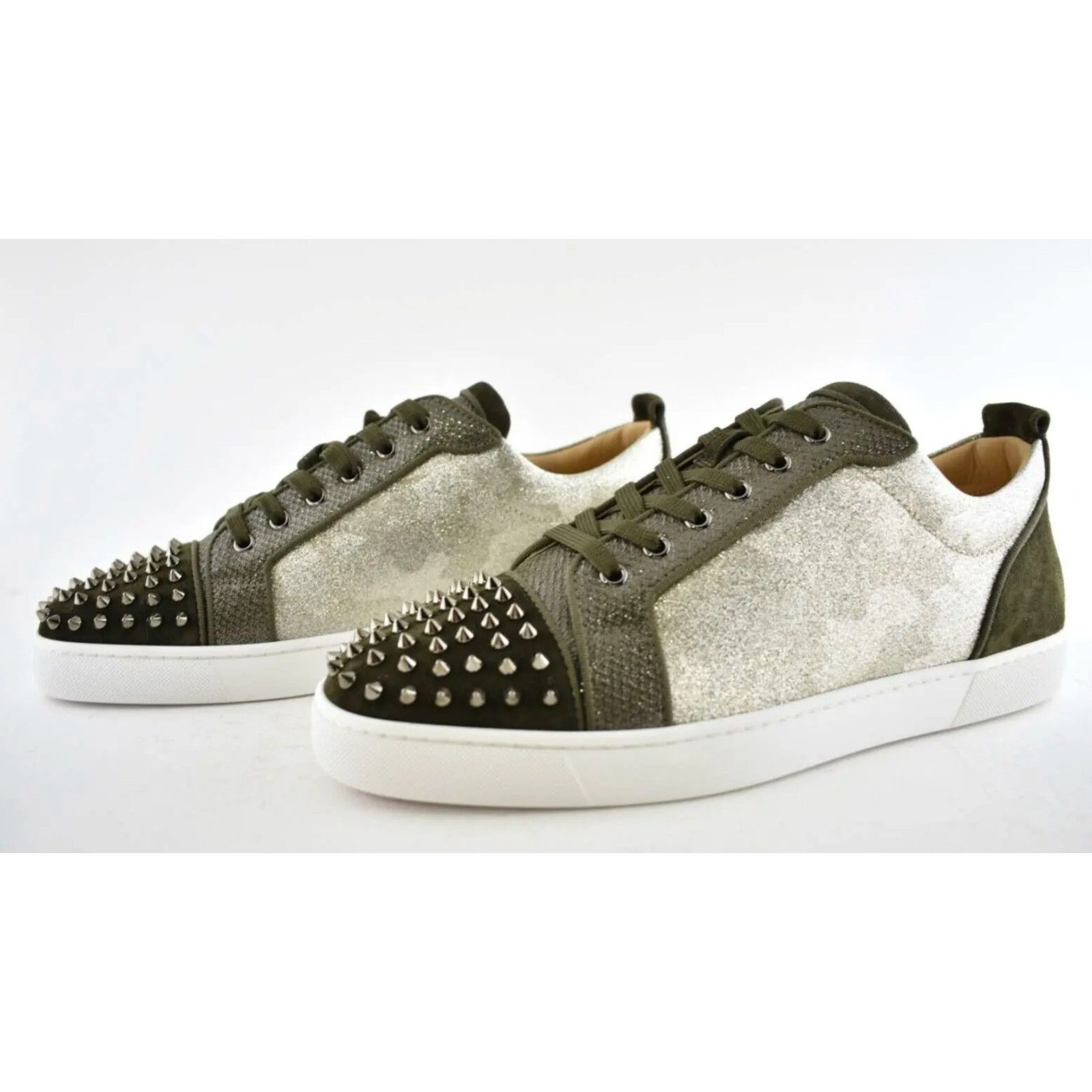 Christian Louboutin Christian Louboutin Louis Junior Spikes Orlato Low Sneaker Size US 14 / EU 47 - 9 Thumbnail