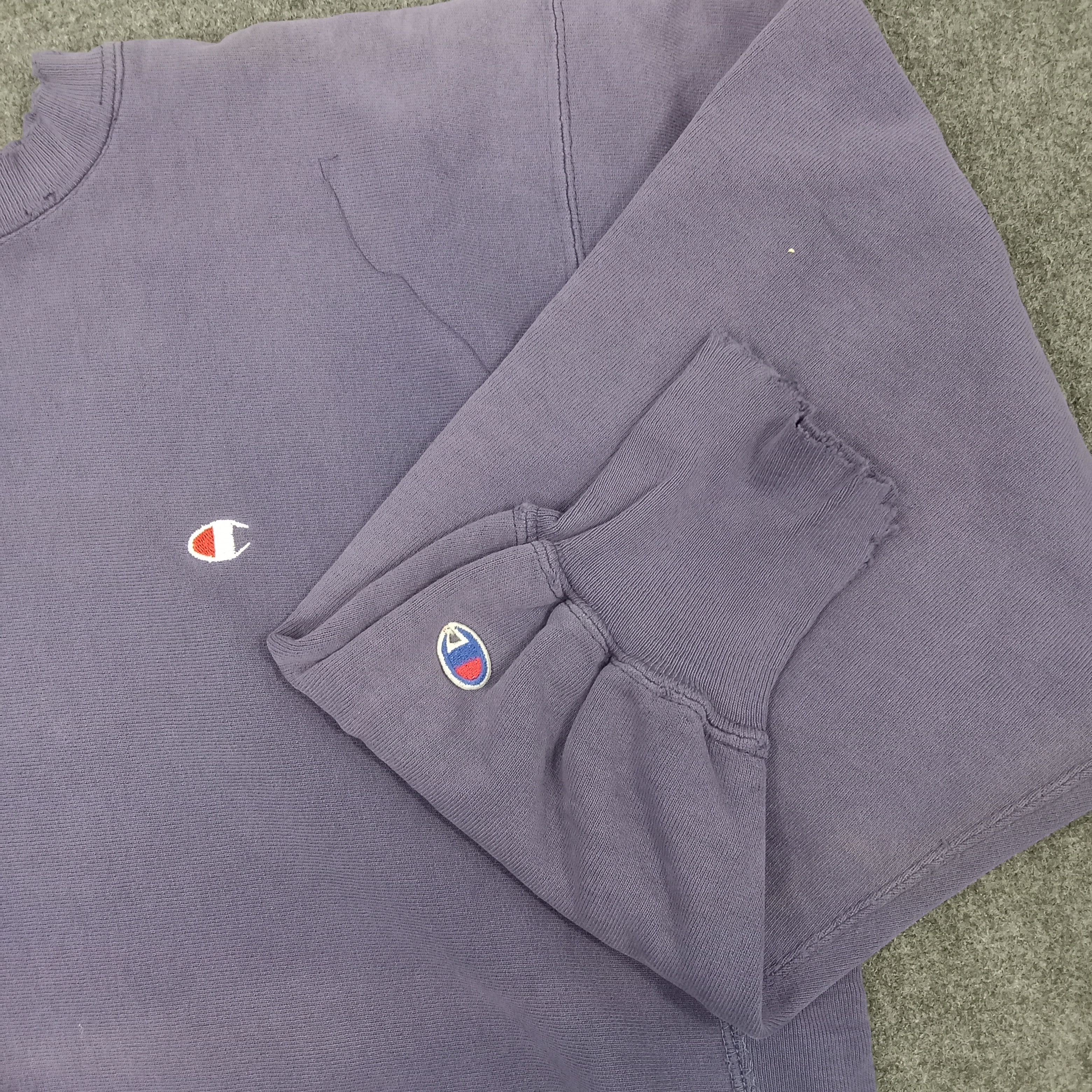 Champion × Vintage Champion Reverse Weave Distressed Sweatshirt Size US L / EU 52-54 / 3 - 4 Thumbnail