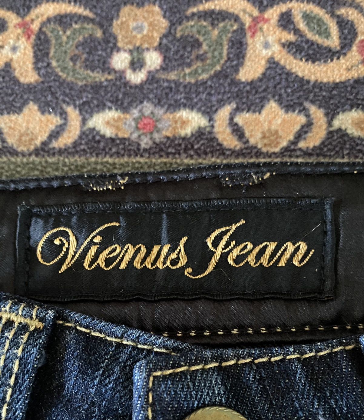 Edwin 🔥🔥Japanese Brand Vienus Jean Super Flare Rare Design Denim Size US 28 / EU 44 - 11 Thumbnail
