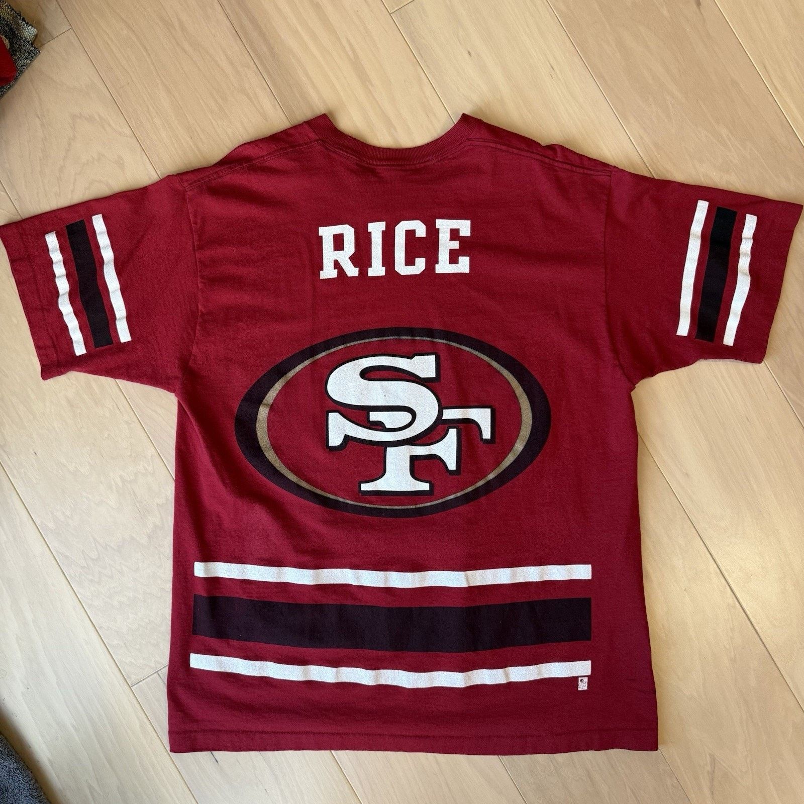 Salem Sportswear × Vintage Vintage San Francisco 49ers Shirt Red 90s Salem Sportswear Size US XL / EU 56 / 4 - 6 Thumbnail