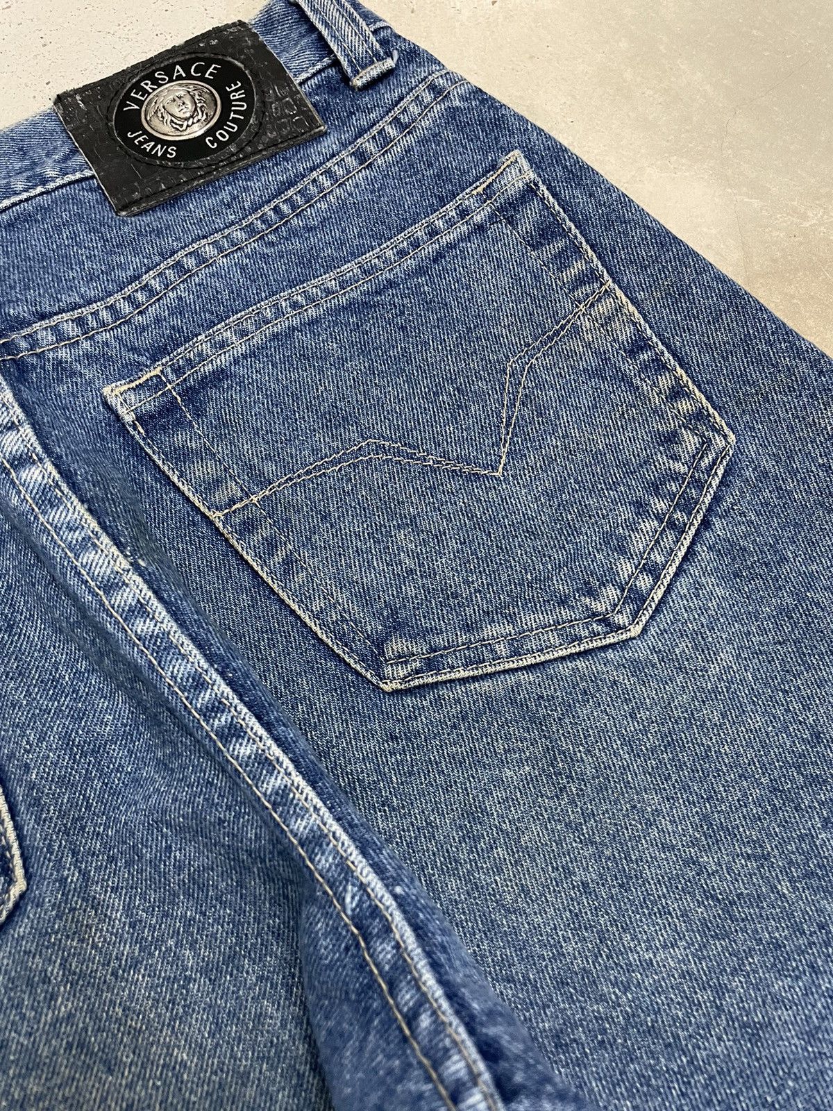 Versace Jeans Couture × Vintage Vintage Ittiere Versace Jeans Couture Luxury Denim Size US 28 / EU 44 - 21 Thumbnail
